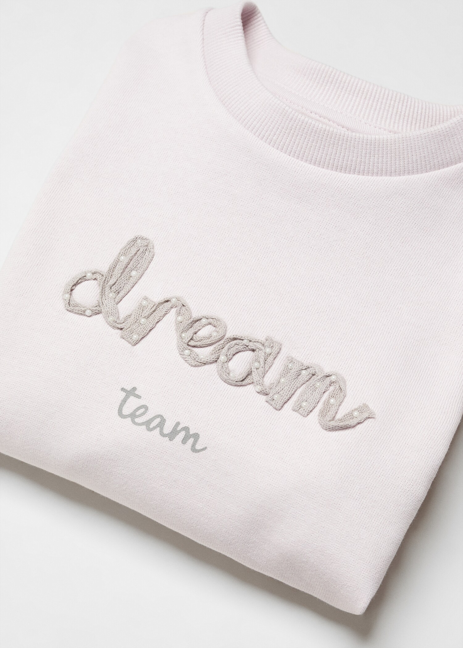 Embroidered message sweatshirt - Details of the article 8
