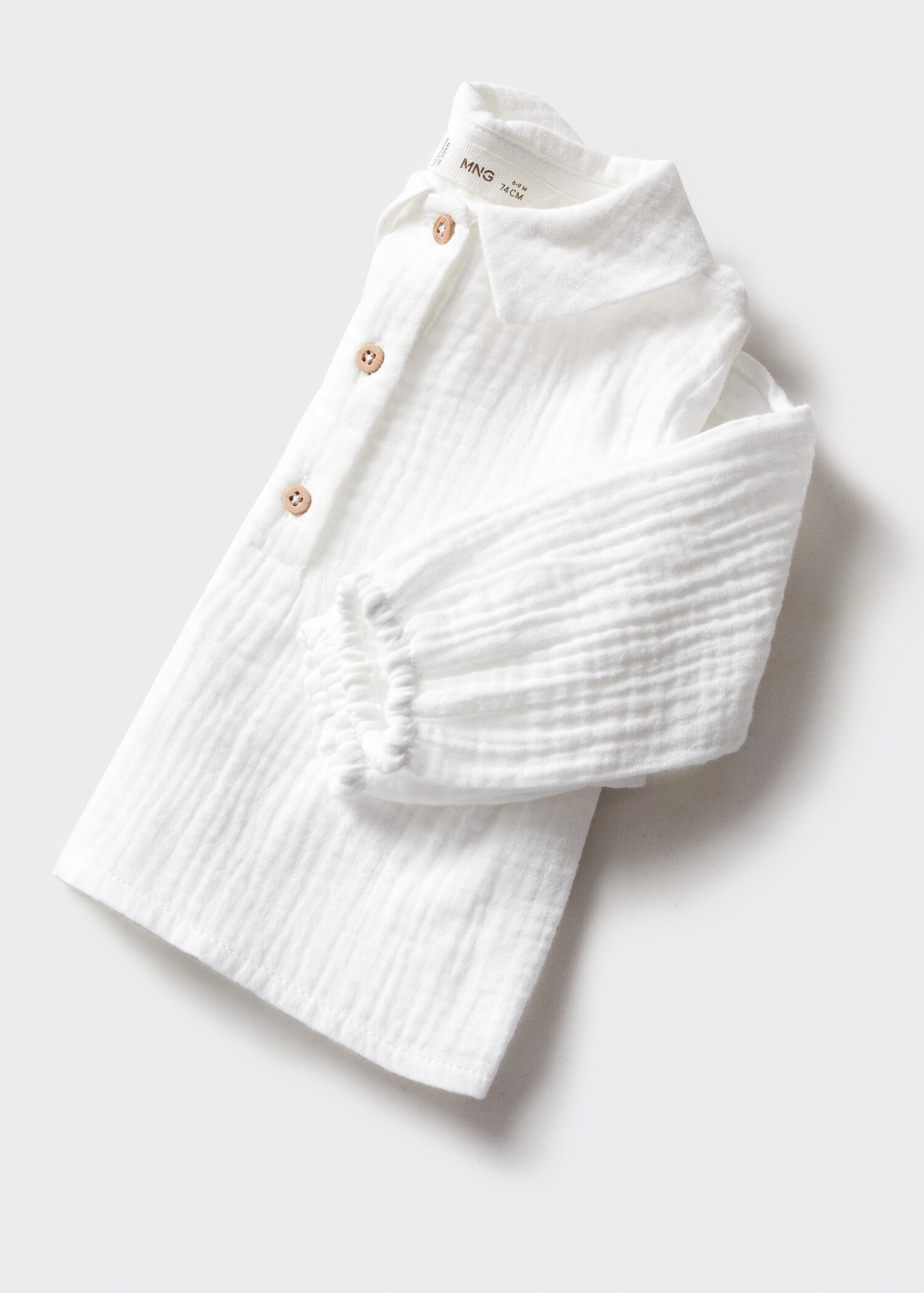 Swiss tulle shirt - Details of the article 8