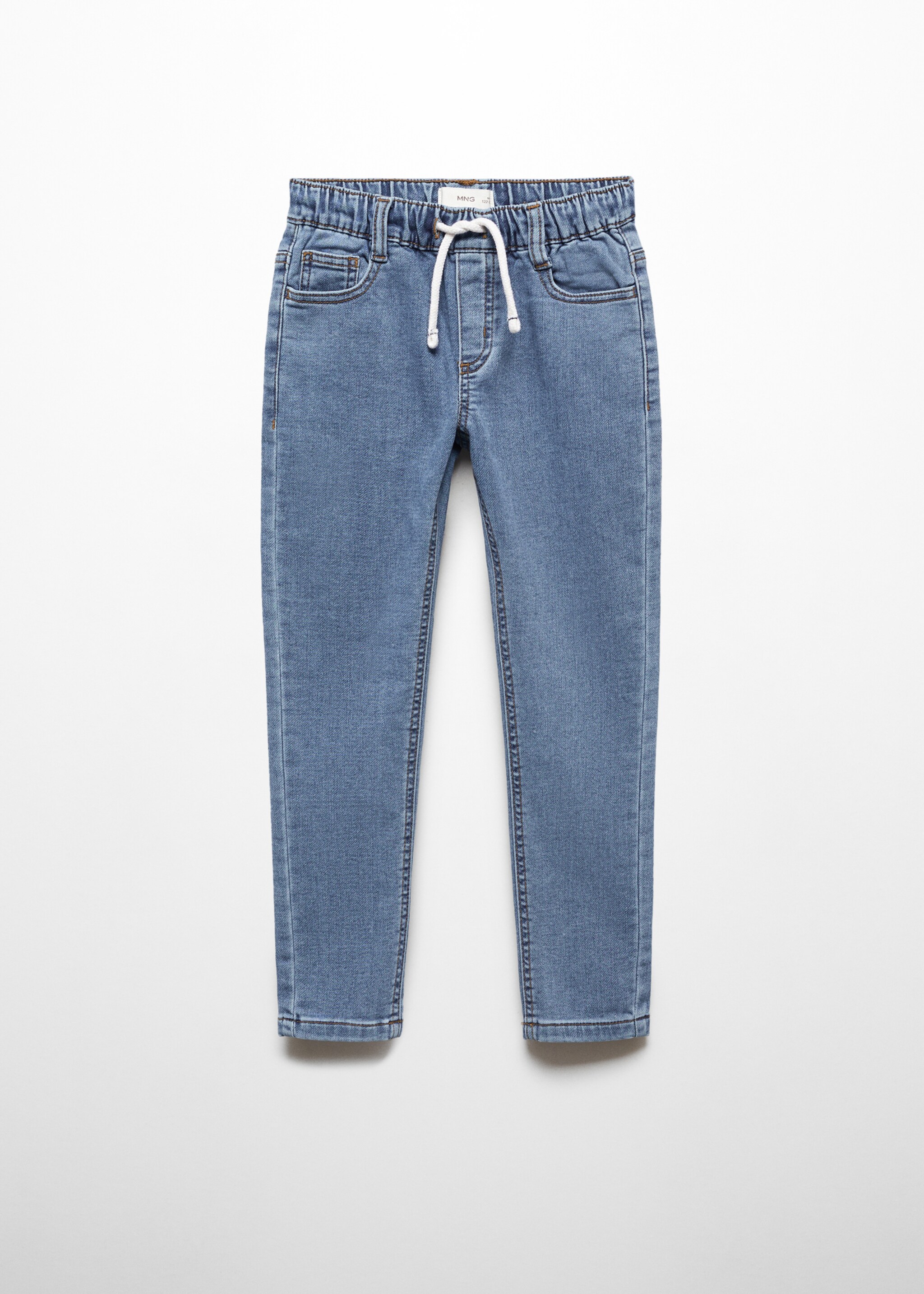 Drawstring waist jeans - Article without model