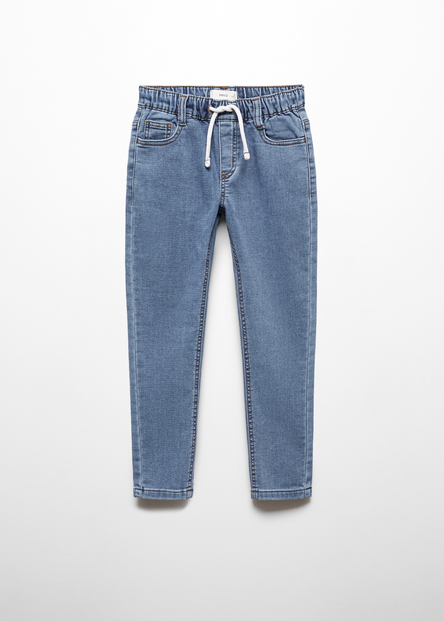 Drawstring waist jeans - Article without model