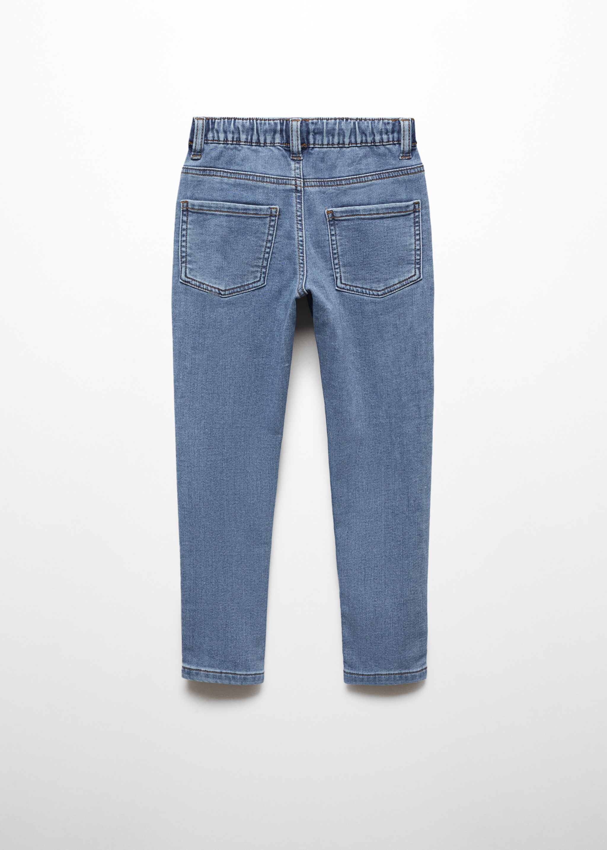 Drawstring waist jeans - Reverse of the article