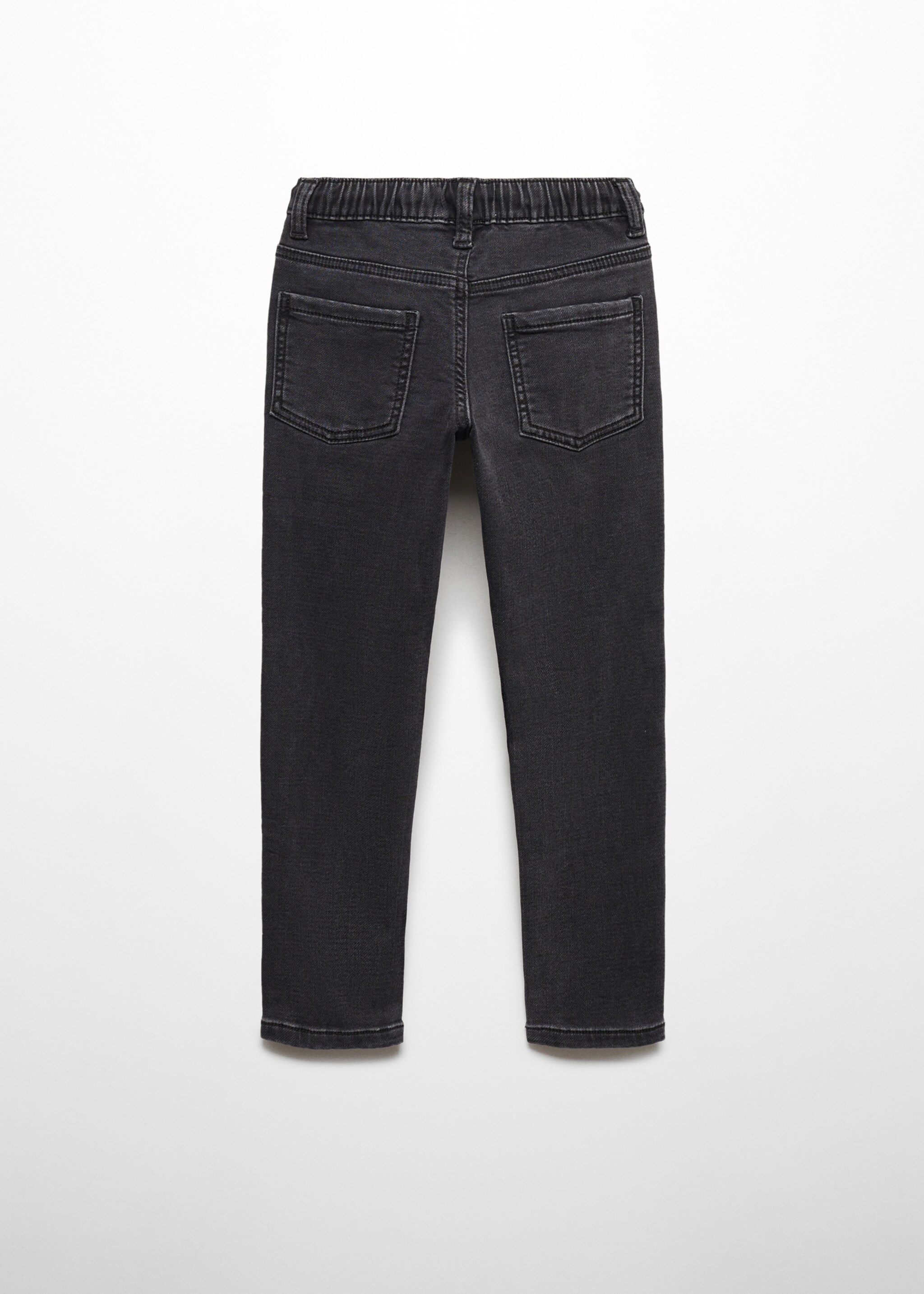 Drawstring waist jeans - Reverse of the article