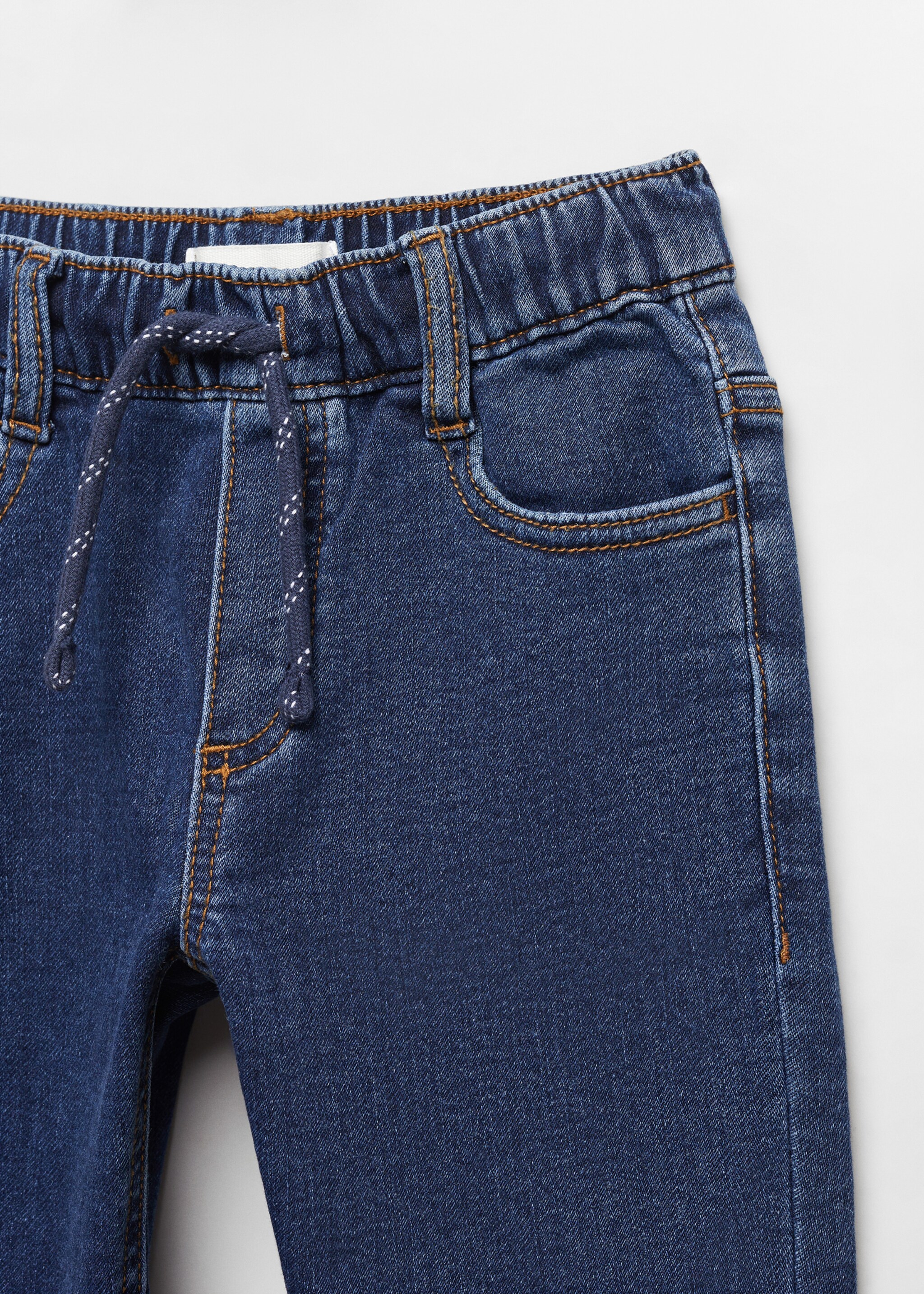Drawstring waist jeans - Details of the article 8