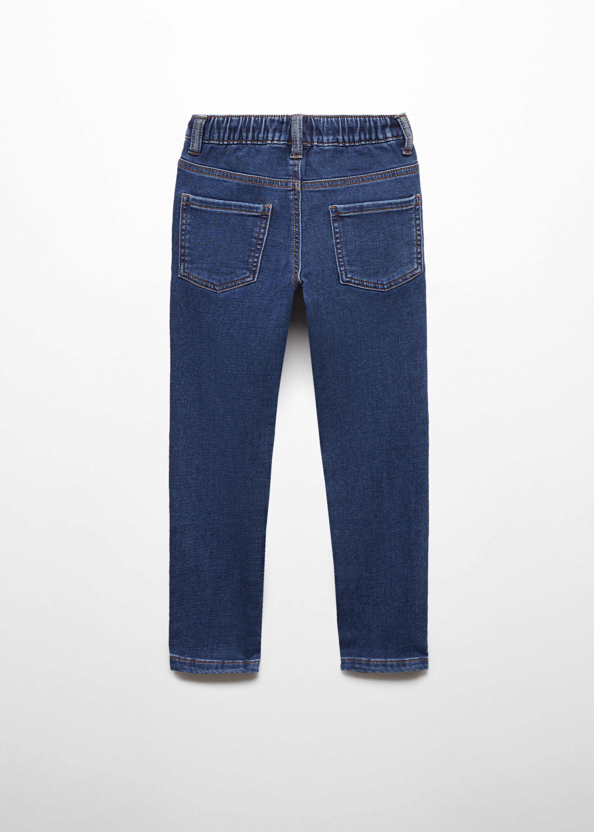 Drawstring waist jeans - Reverse of the article