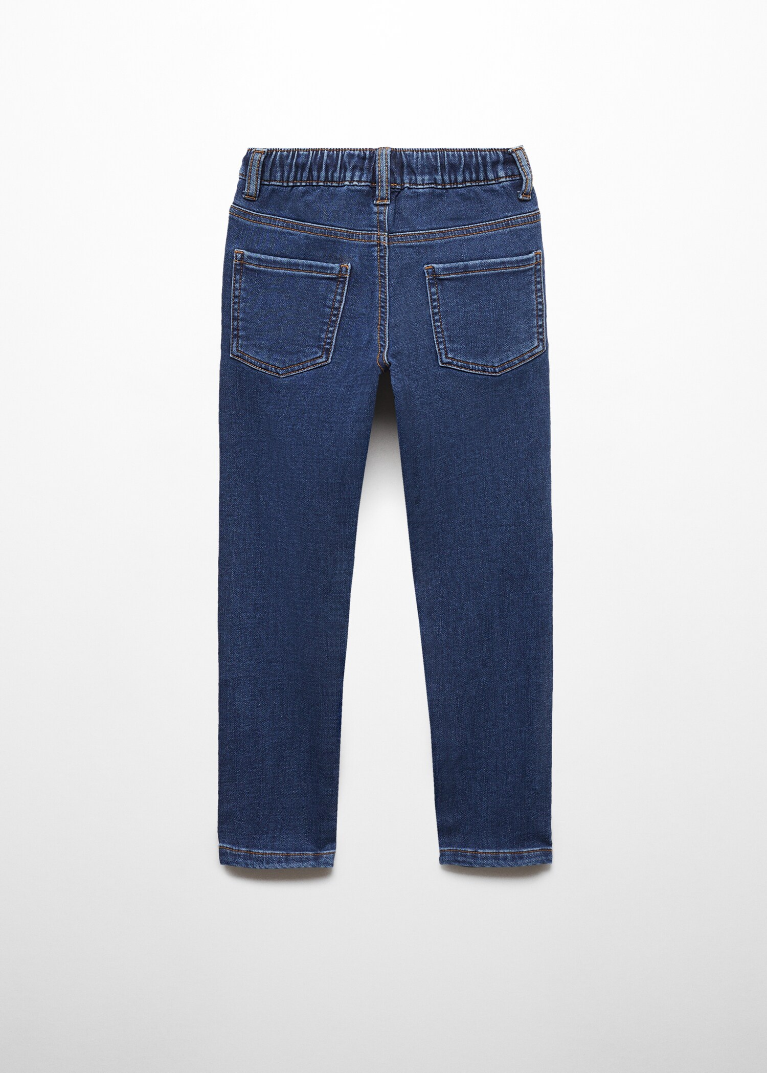 Drawstring waist jeans - Reverse of the article