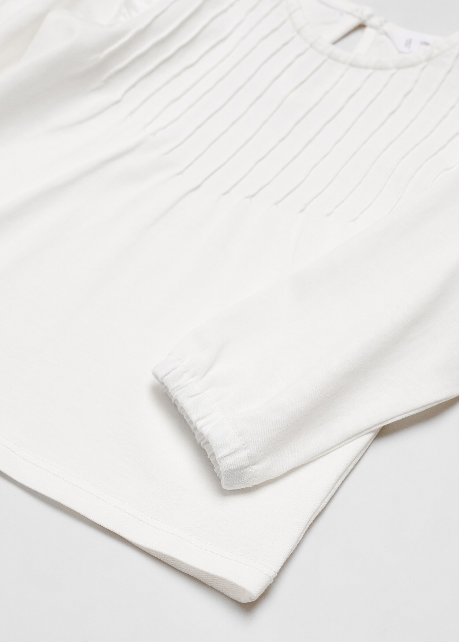 Langärmlies T-Shirt mit Rüschen - Detail des Artikels 0