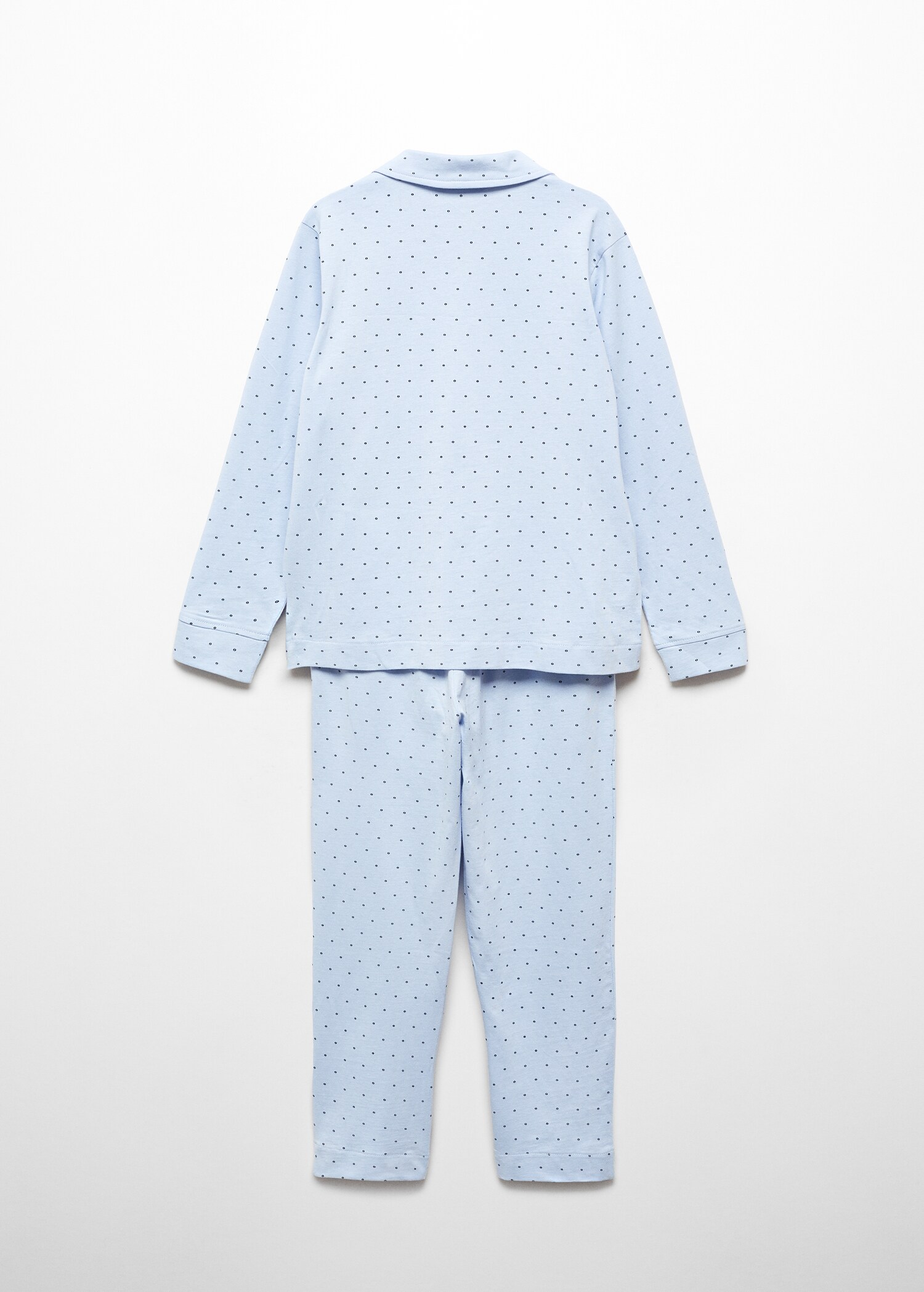 Pijama llarg estampat - Revers de l'article