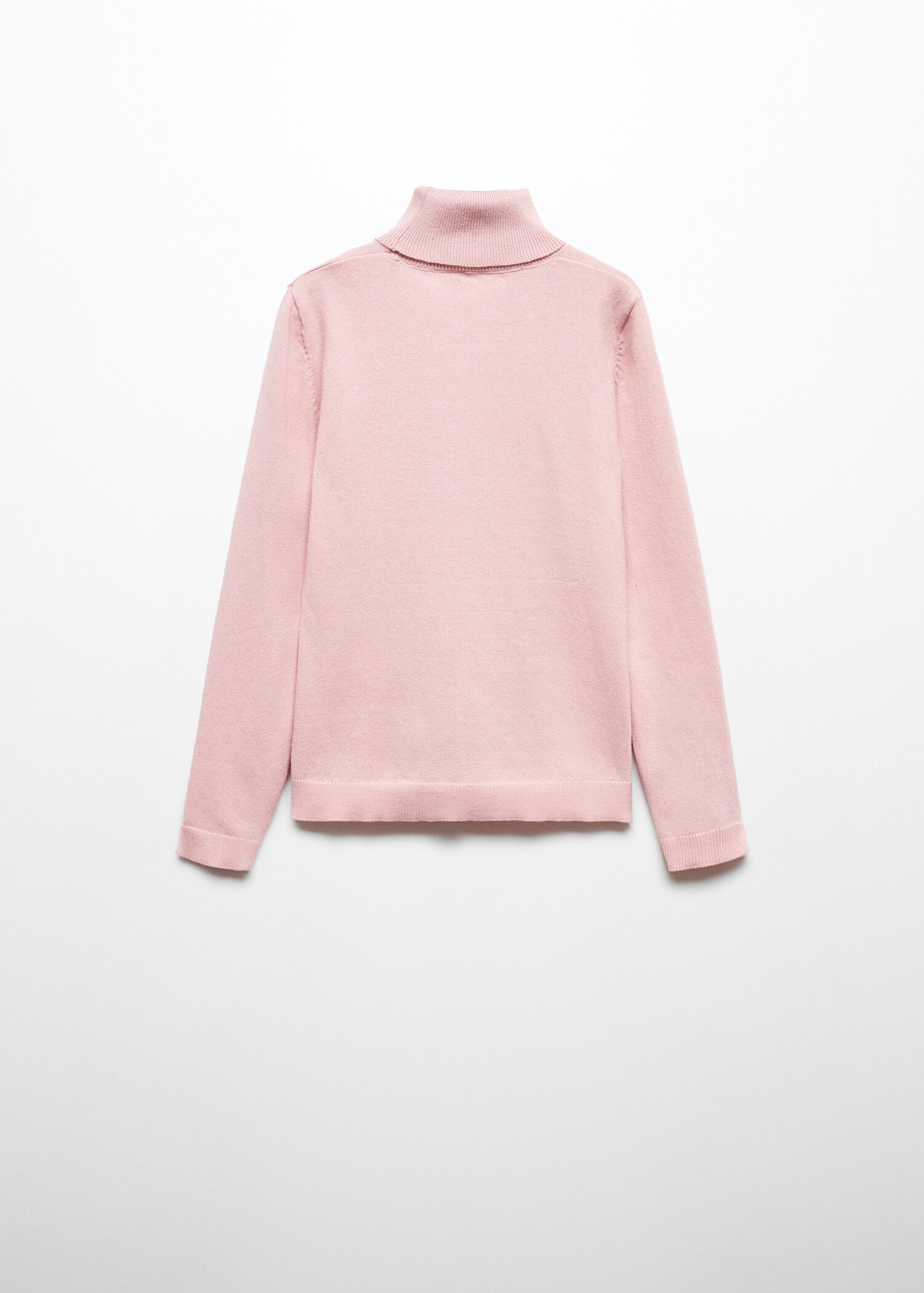 Cable-knit turtleneck sweater - Reverse of the article
