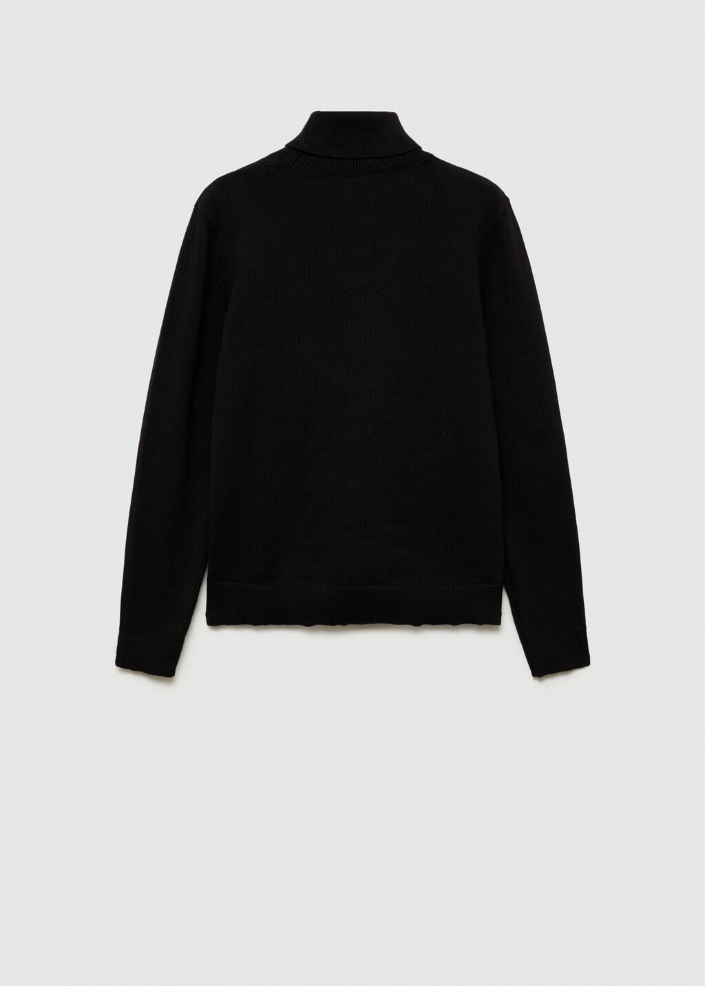 Cable-knit turtleneck sweater - Girls | MANGO OUTLET USA