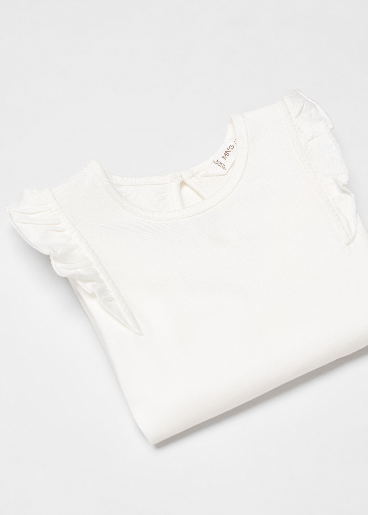 Tricou cu mânecă lungă și volane - Detaliu al articolului 8