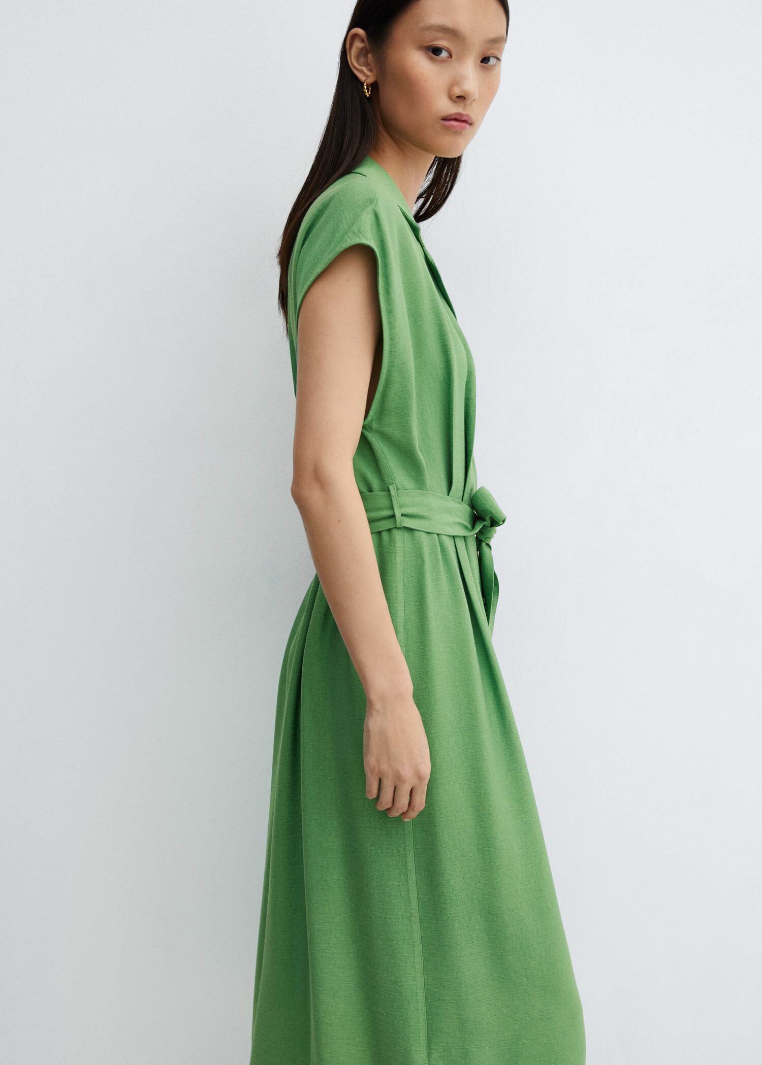 Button shirt dress - Details of the article 6