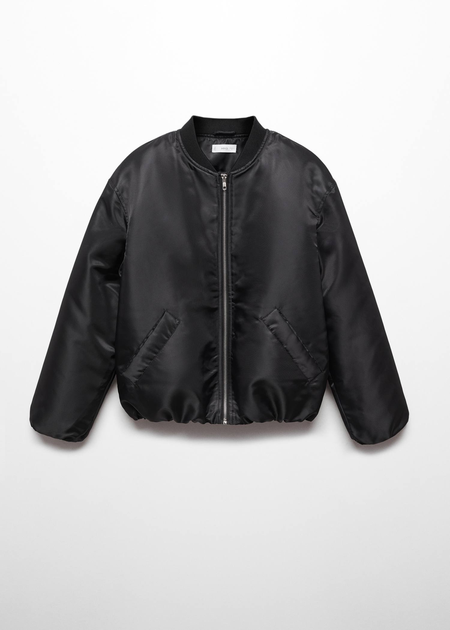 Bomber jacket with zip Teen Girl MANGO OUTLET USA
