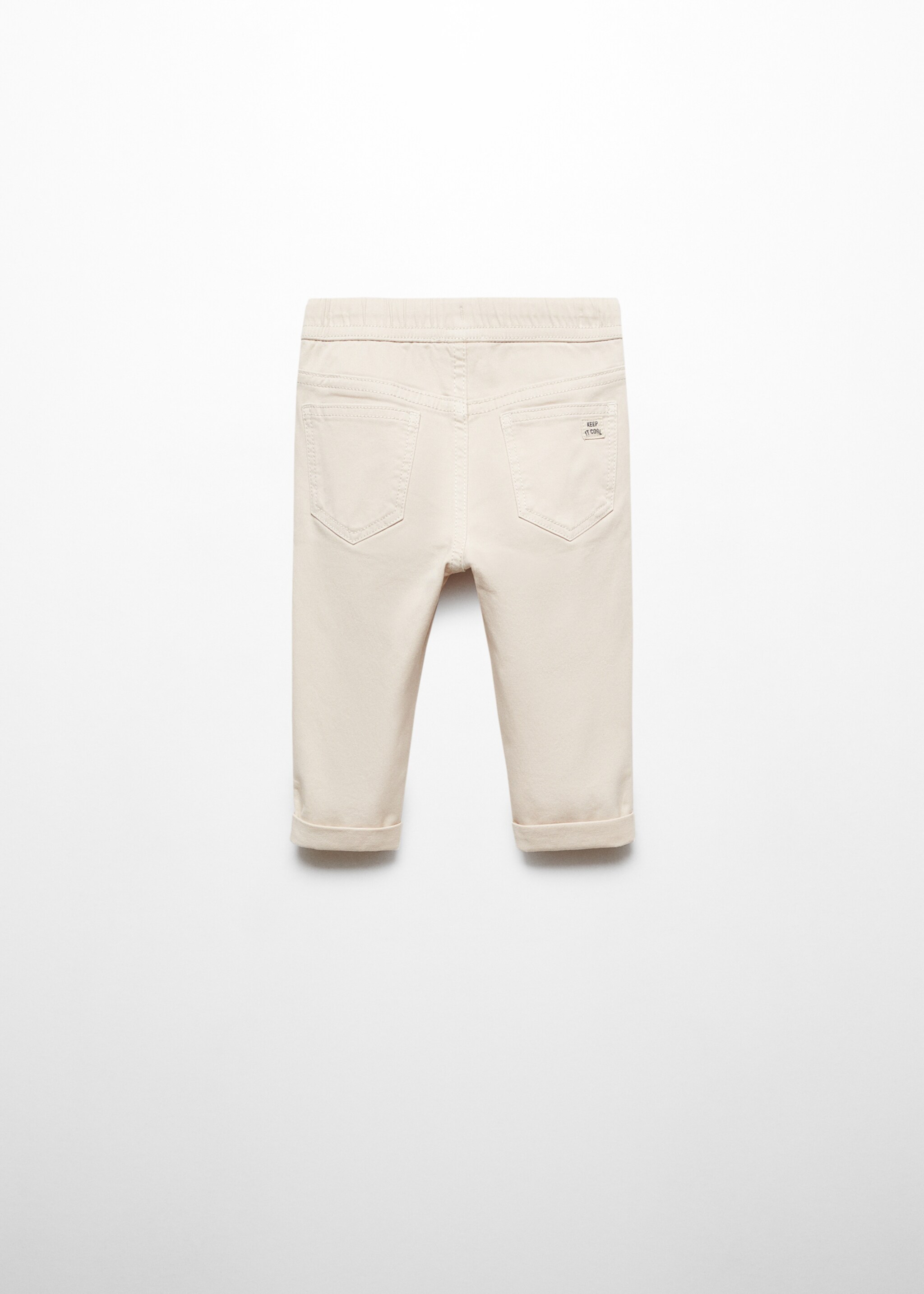 Pantalon chino élastique - Verso de l’article