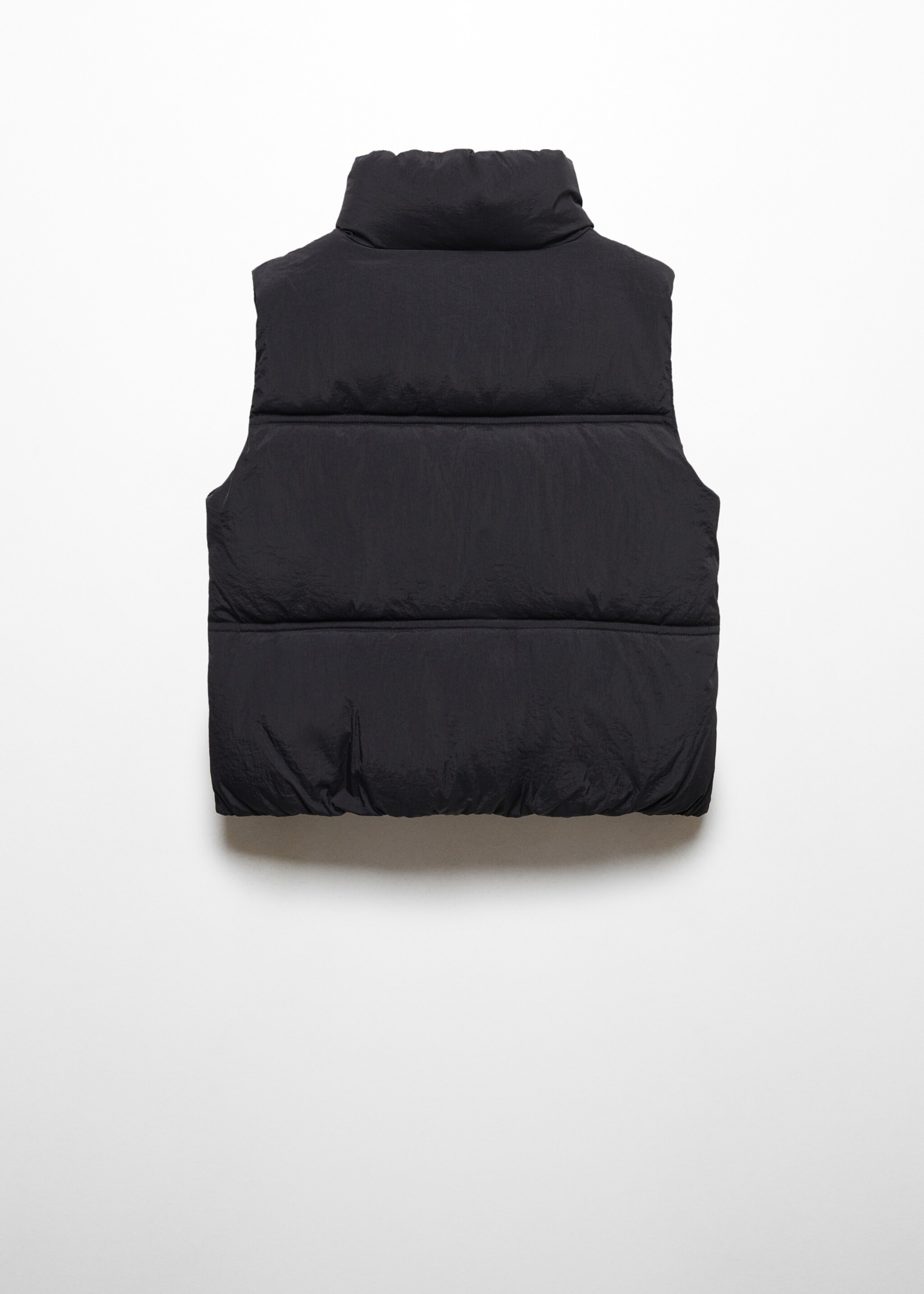 Quilted gilet - Reverse of the article