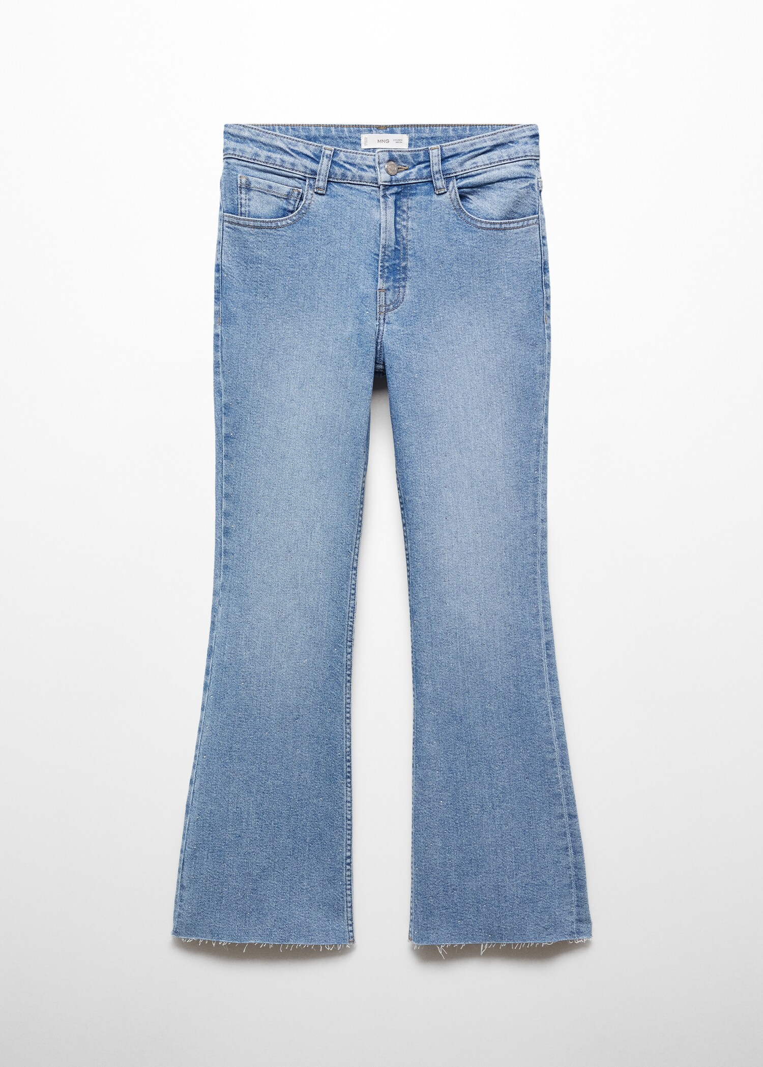 Utsvängda jeans strass - Artikel utan modell
