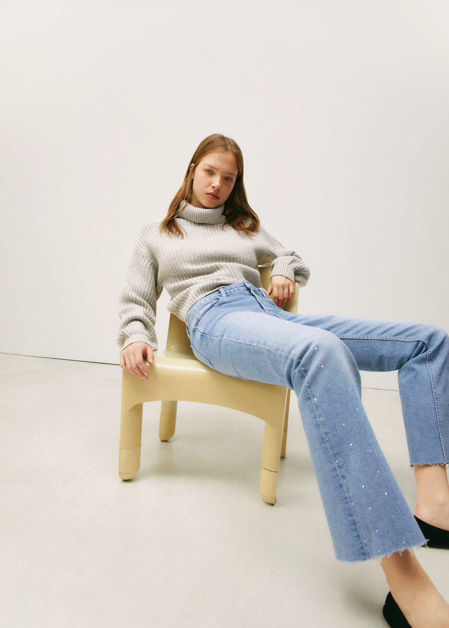 Utsvängda jeans strass - Detaljer om artikeln 5