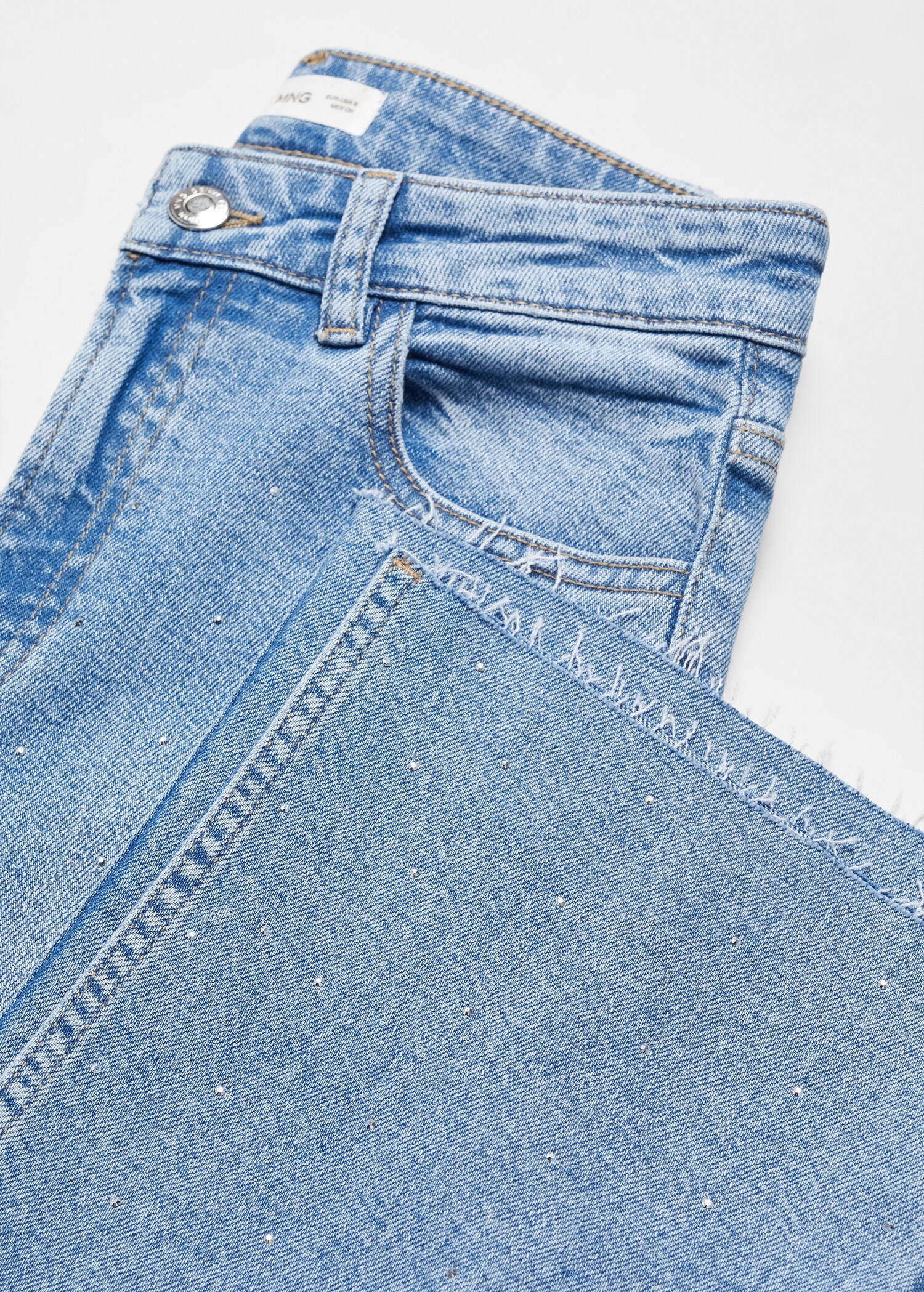 Utsvängda jeans strass - Detaljer om artikeln 8