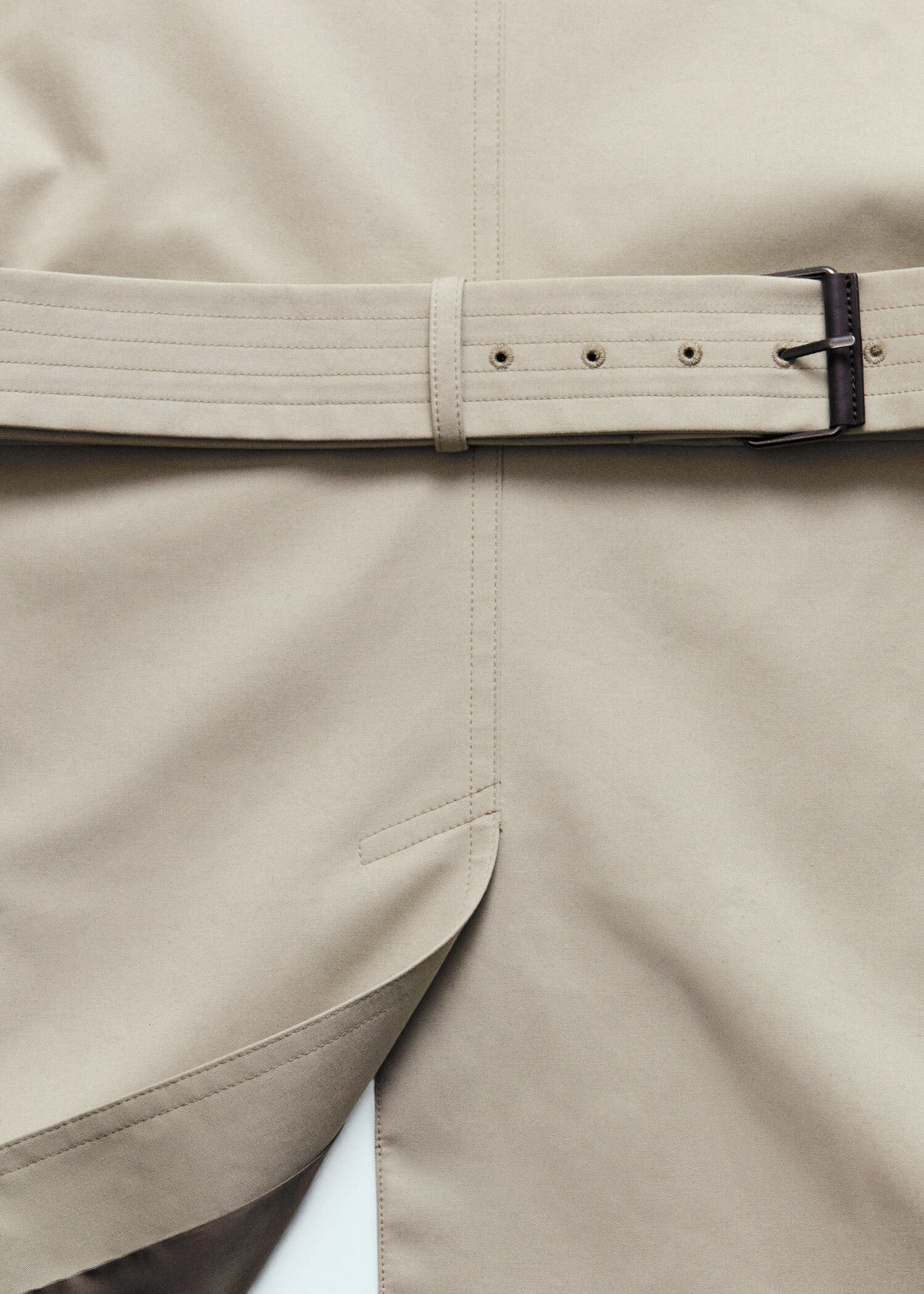 Classic water-repellent trench coat - Details of the article 6