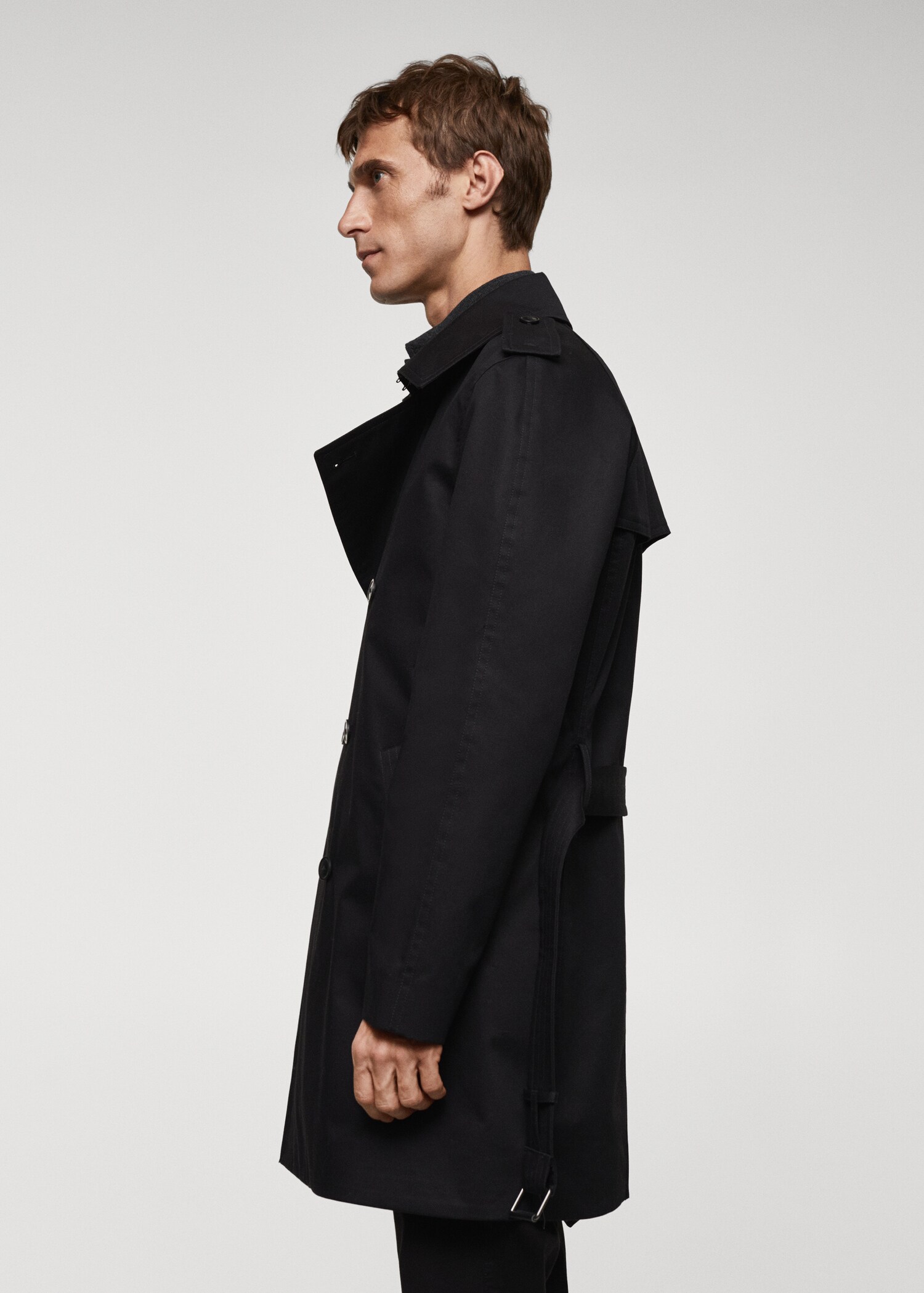 Classic water-repellent trench coat - Details of the article 2