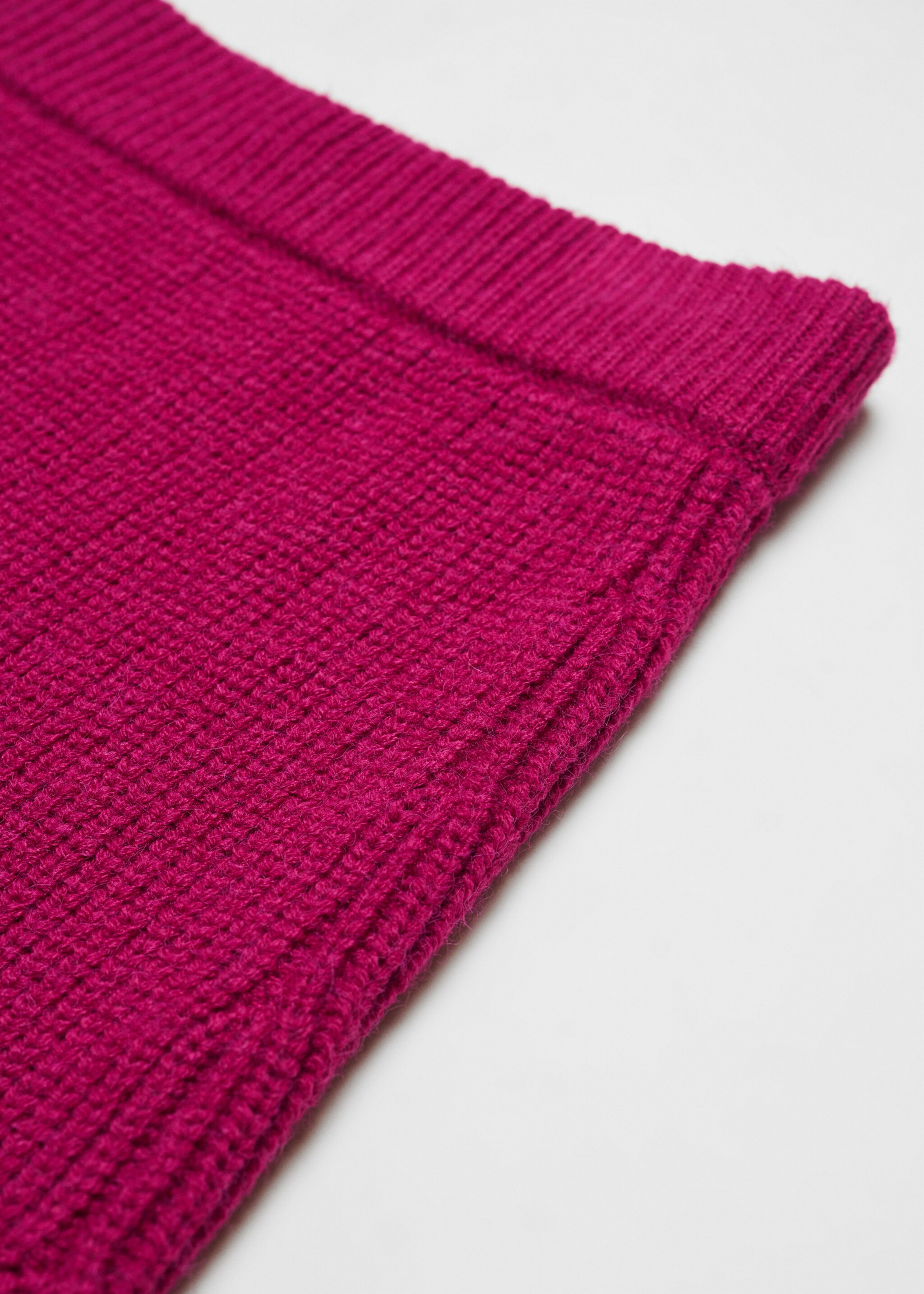 Short knitted skirt - Details of the article 8