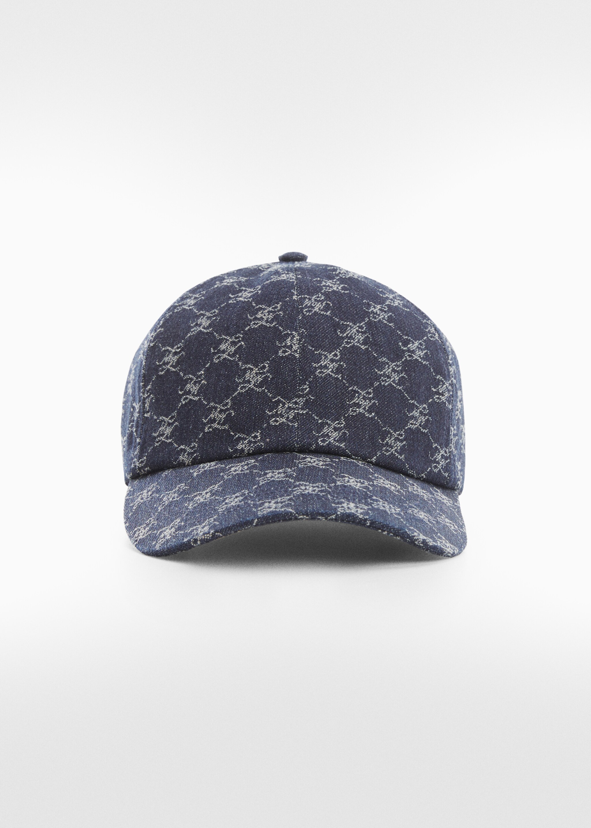 Gorra denim estampat logotip - Pla mig