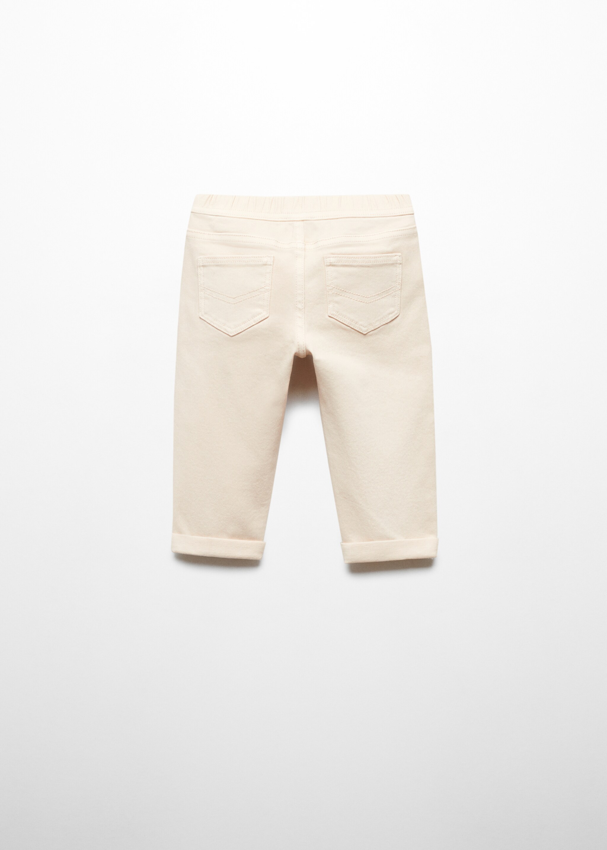 Pantalon élastique coton - Verso de l’article