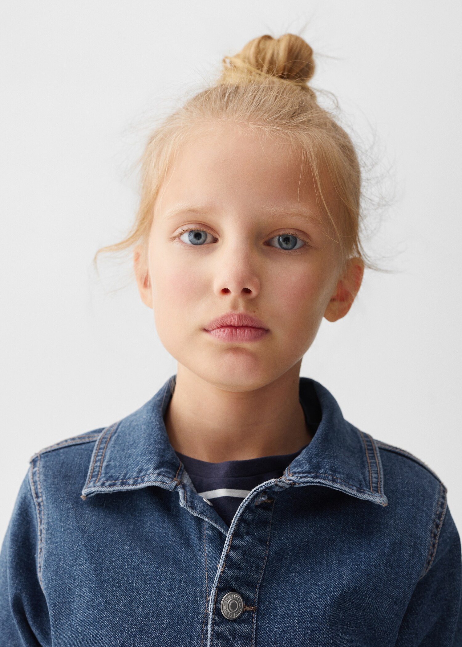 Long denim jumpsuit - Details of the article 1