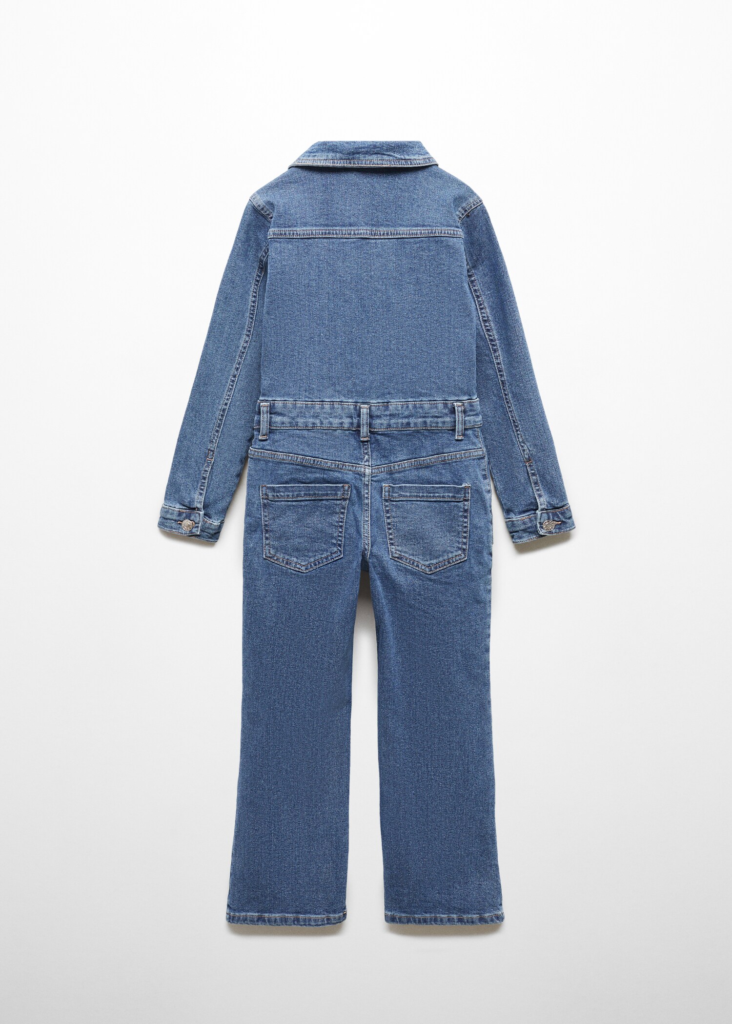 Long denim jumpsuit - Reverse of the article