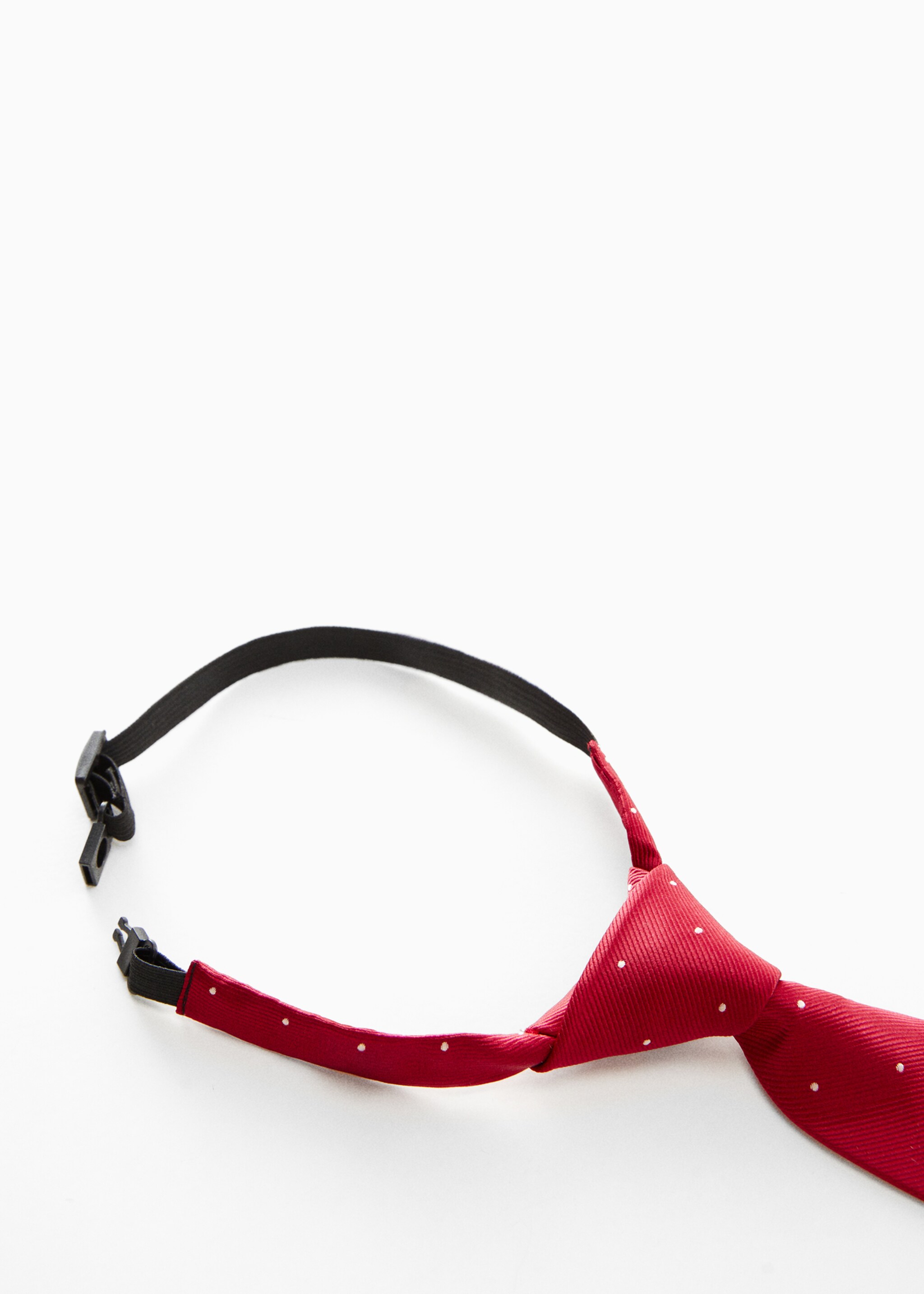 Krawatte mit Polka Dots - Mittlere Ansicht