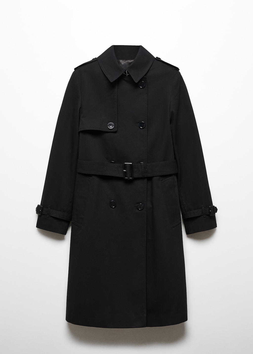 Classic trench coat with belt - Women | MANGO OUTLET USA Classic trench coat with belt - Women | MANGO OUTLET USA