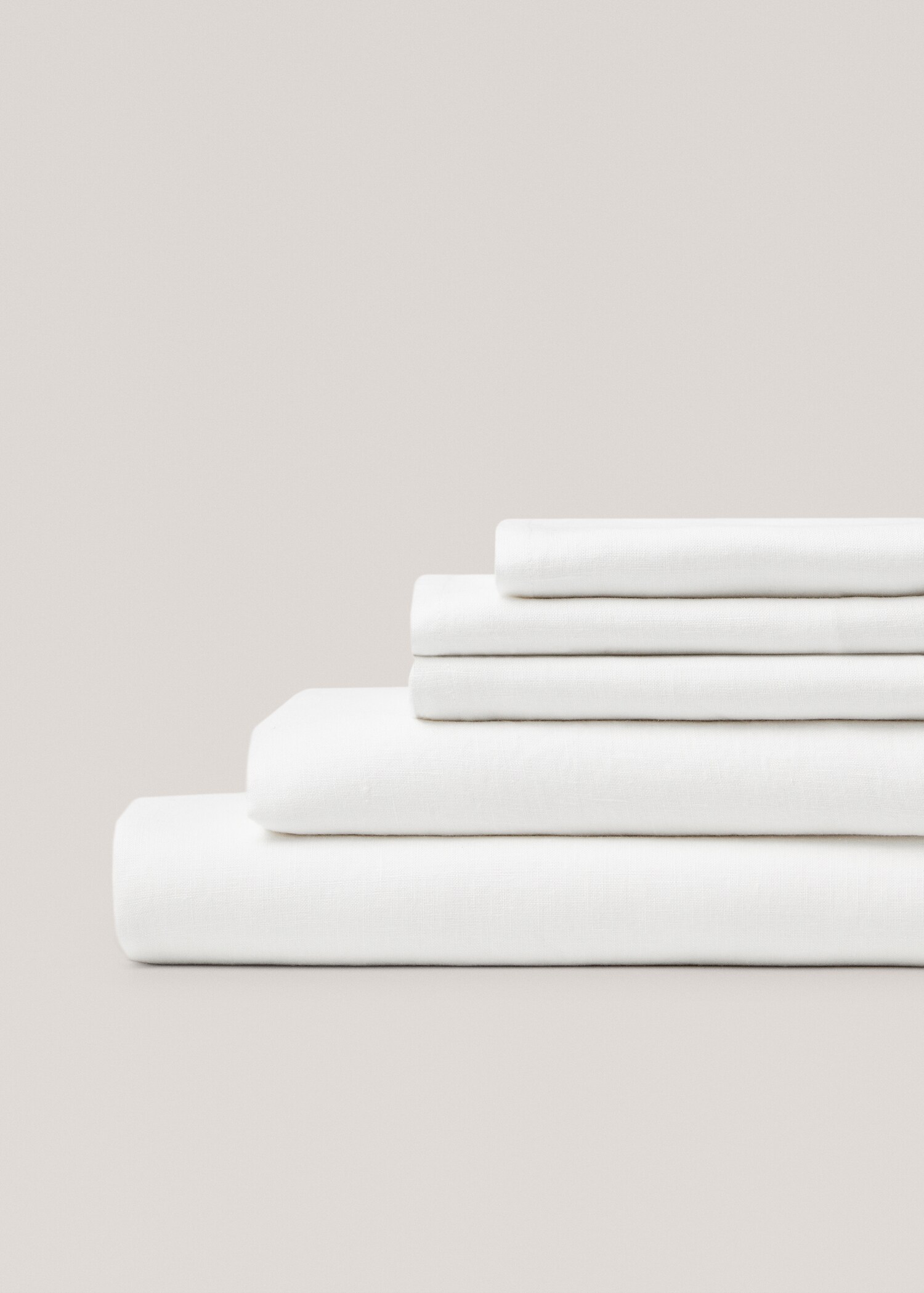 Spannbetttuch aus 100 % Leinen für 180 cm Bett - Detail des Artikels 1