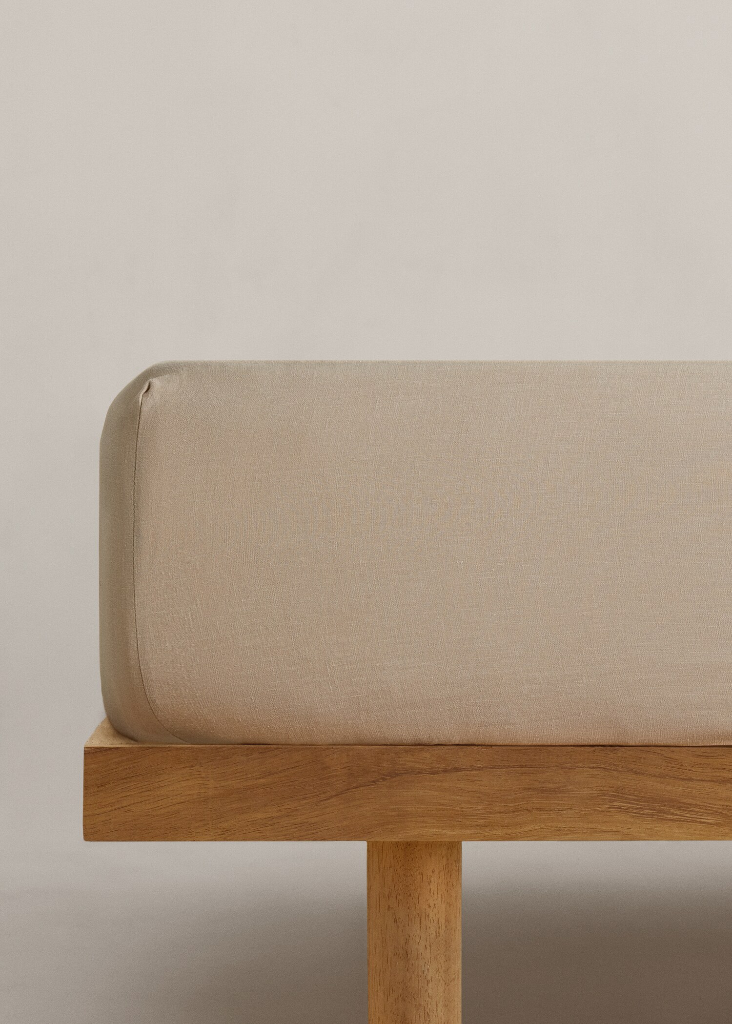 Spannbetttuch aus 100 % Leinen für 180 cm Bett - Artikel ohne Model