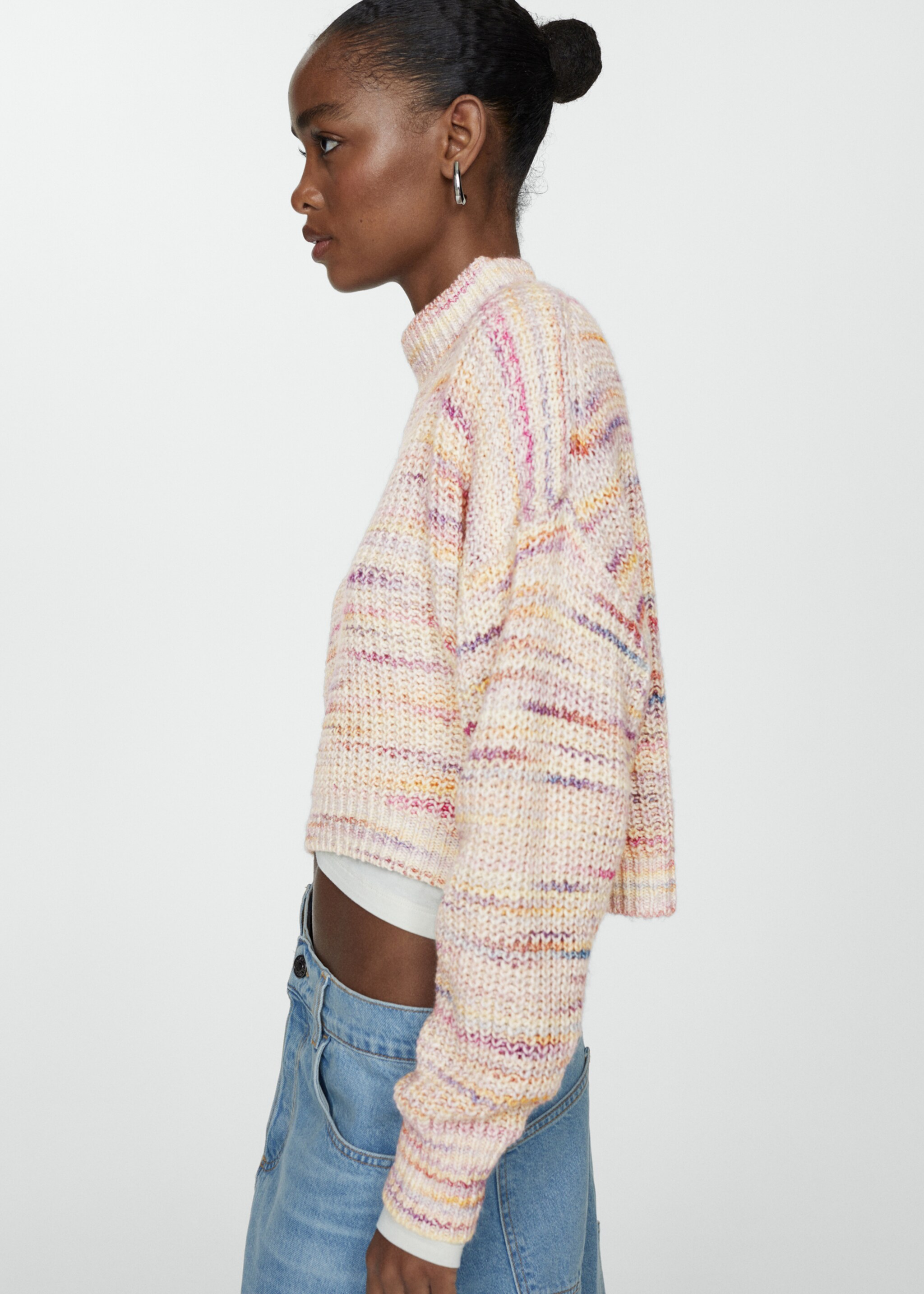 Strickpullover in Cropped-Optik - Detail des Artikels 2