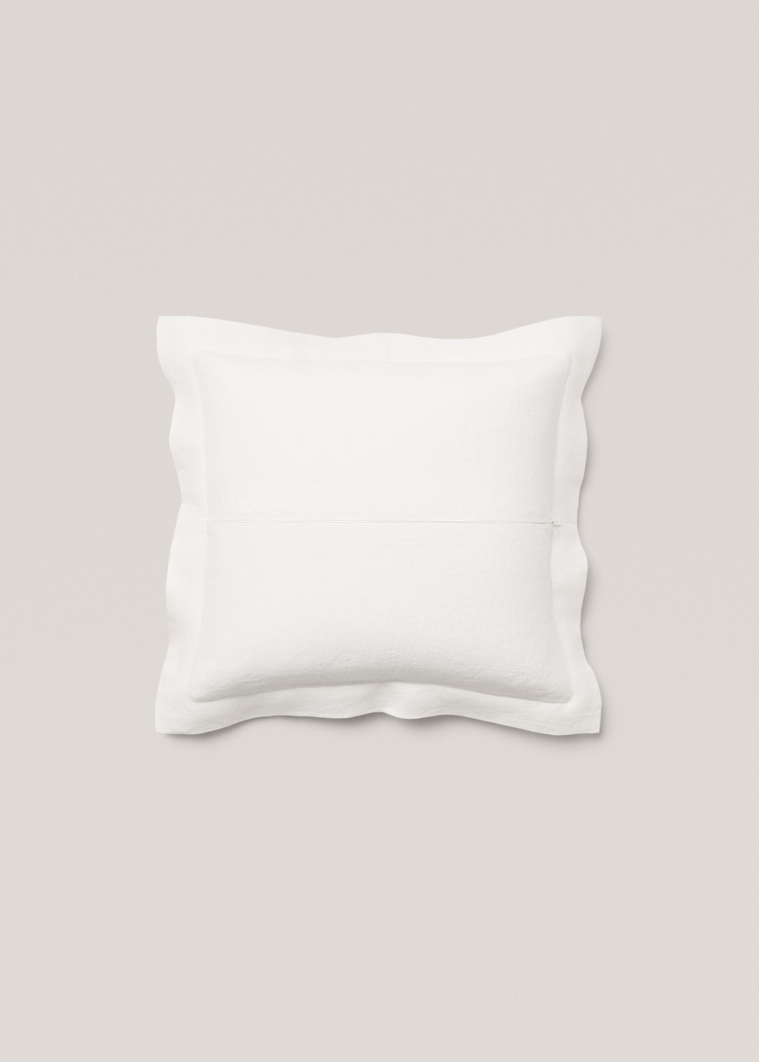 100% linen cushion cover 50x50cm - Details of the article 4