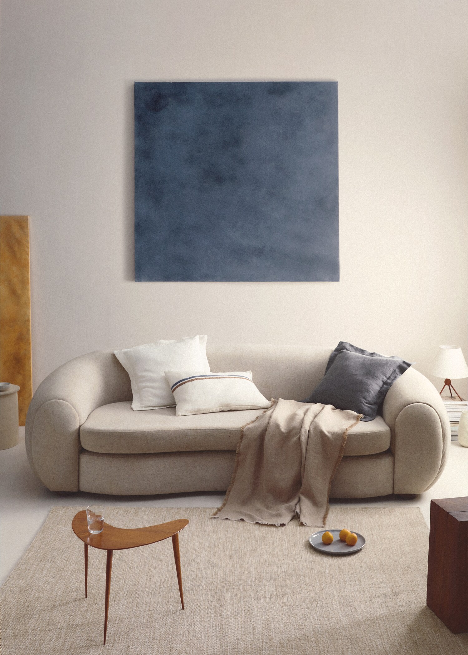 100% linen cushion cover 50x50cm - Details of the article 6