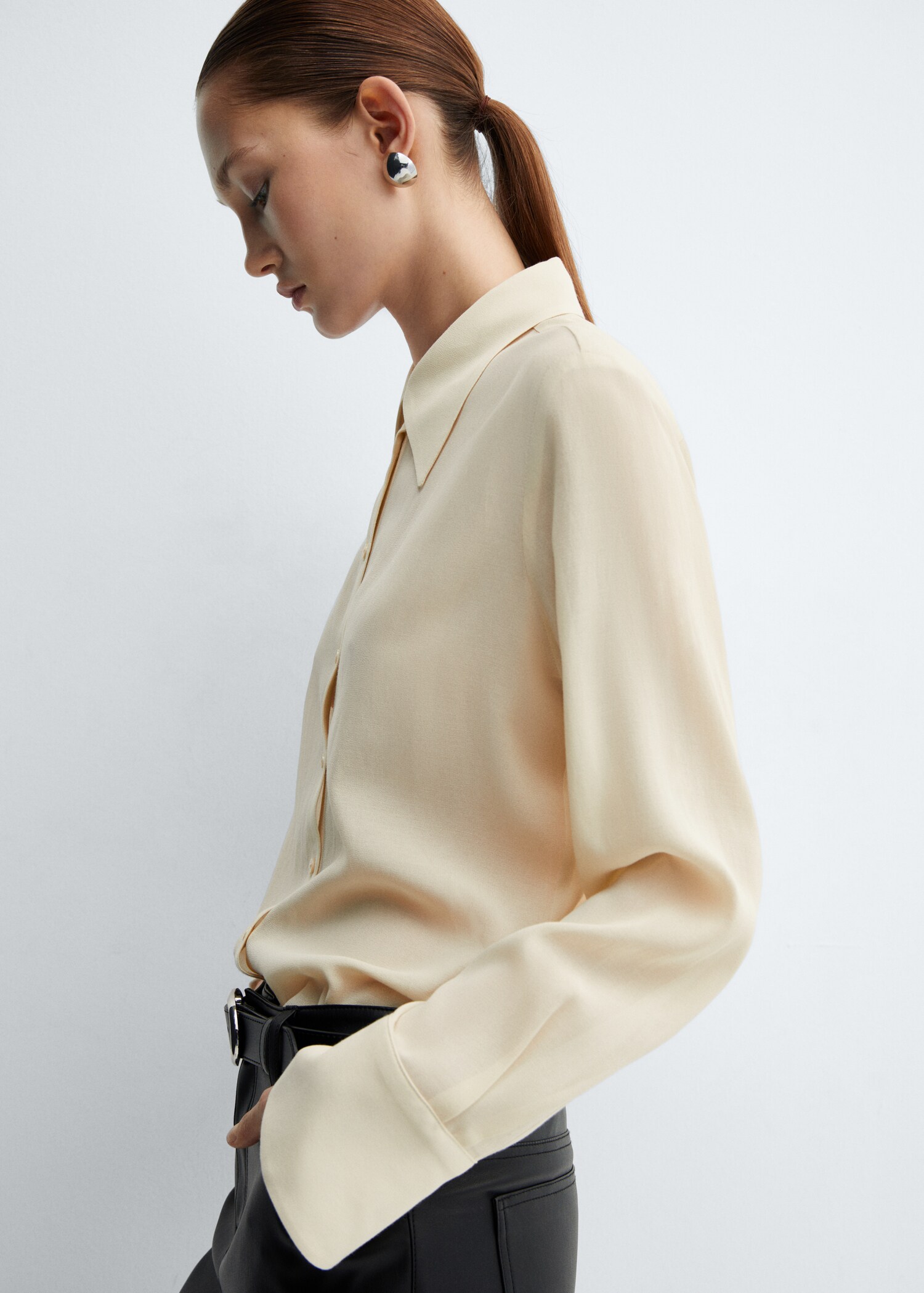 Chemise fluide à boutons - Détail de l'article 2