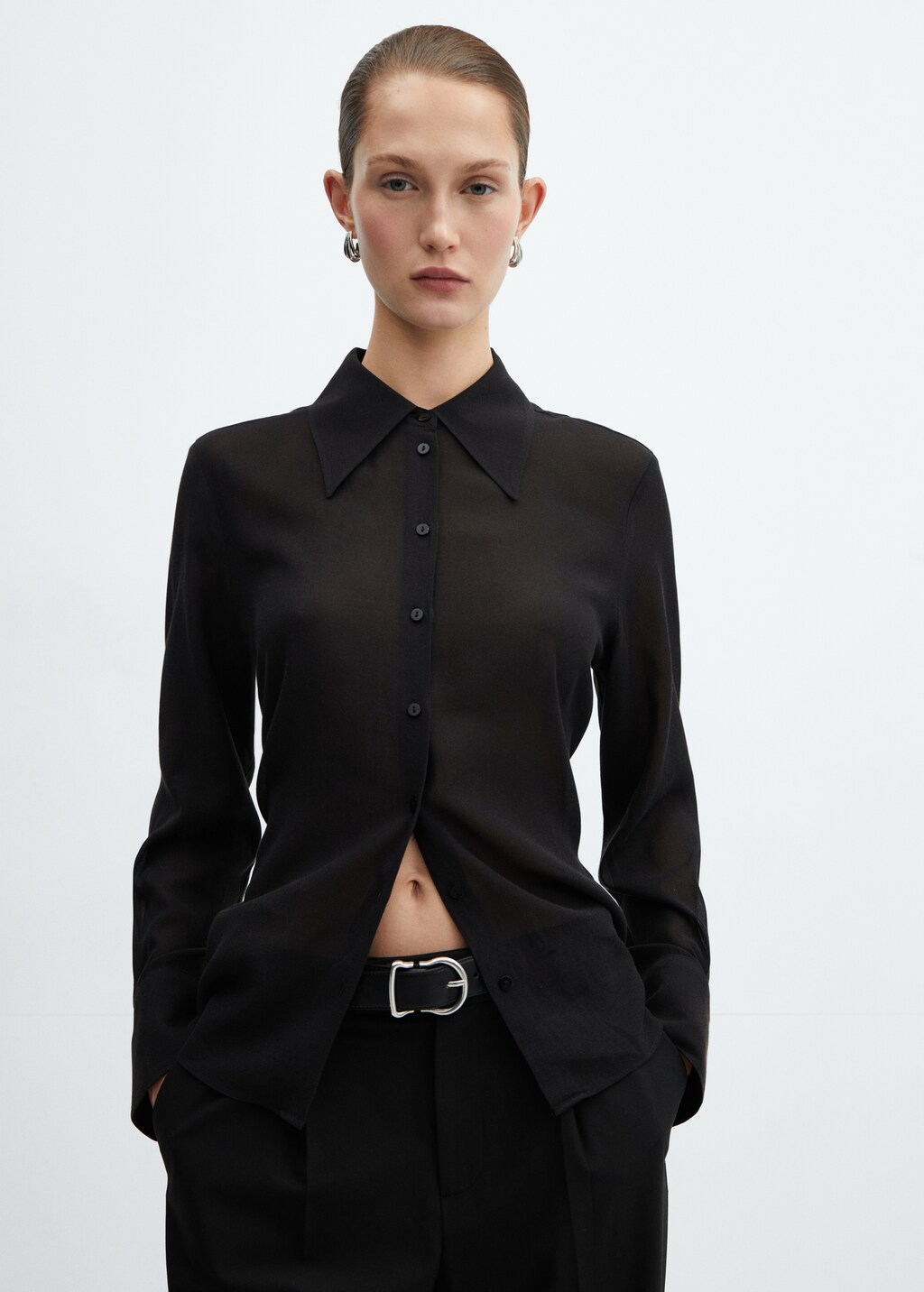 売れ筋商品|||ビーヤング シャツ レディース トップス BYIFLOR - Button-down blouse - black 71GvCsadDuL._UY350_.jpg