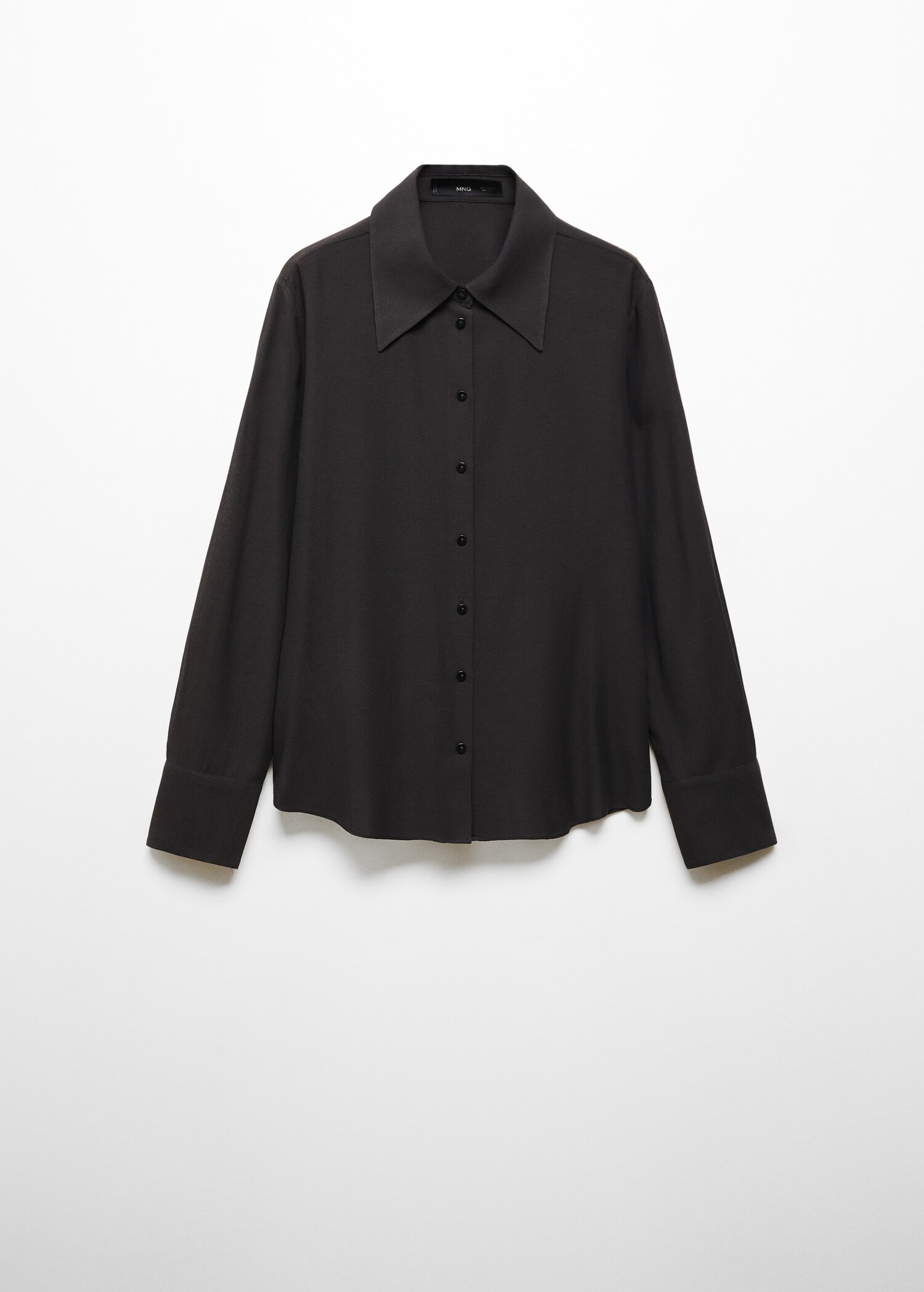 Buttoned flowy shirt - Article without model