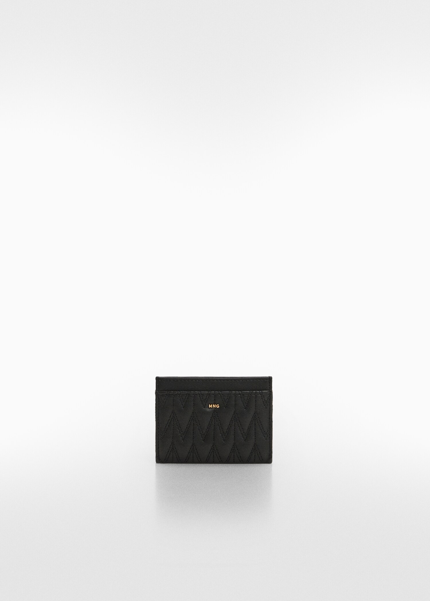 Quilted cardholder with logo - Article without model