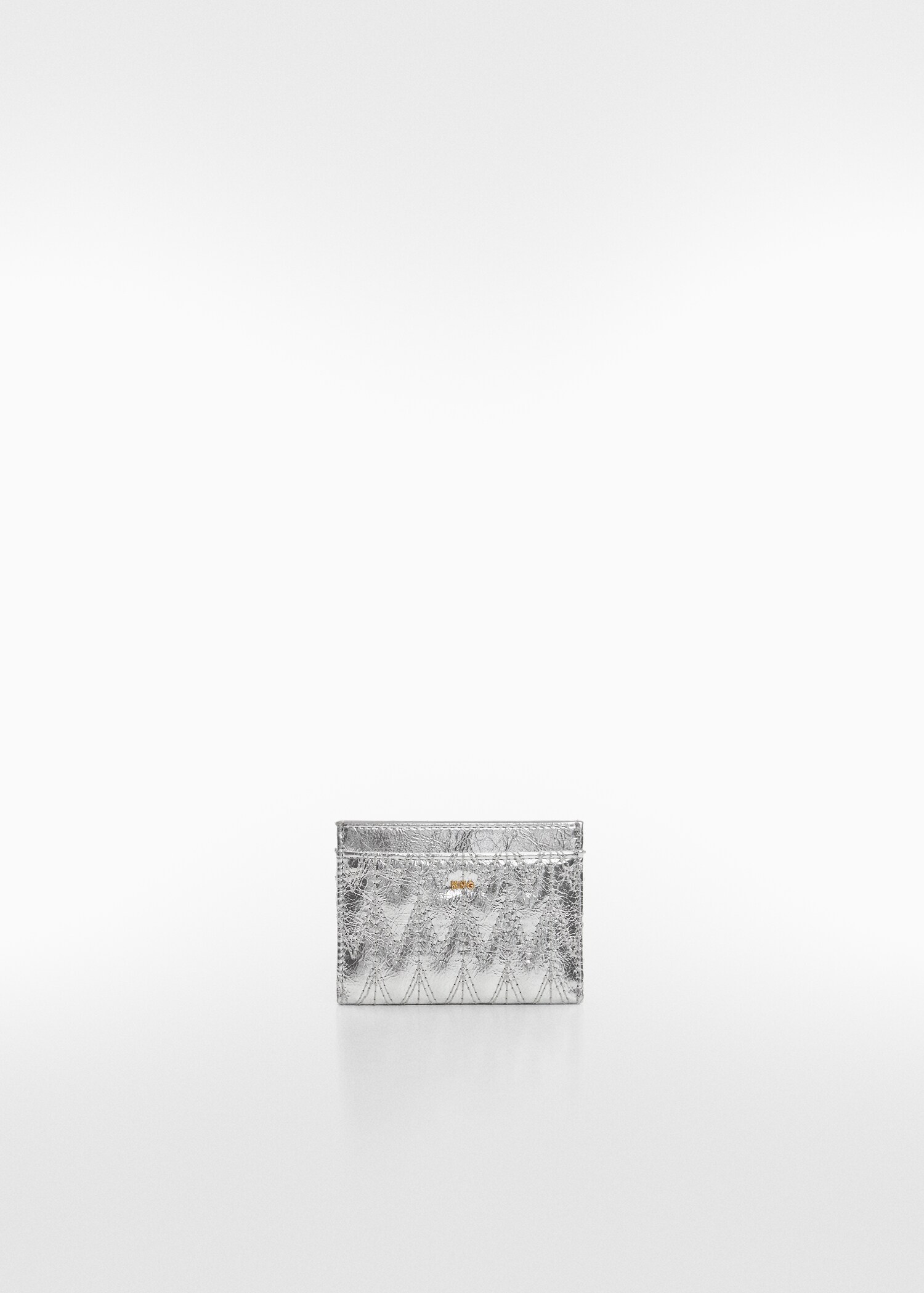 Quilted cardholder with logo - Article without model