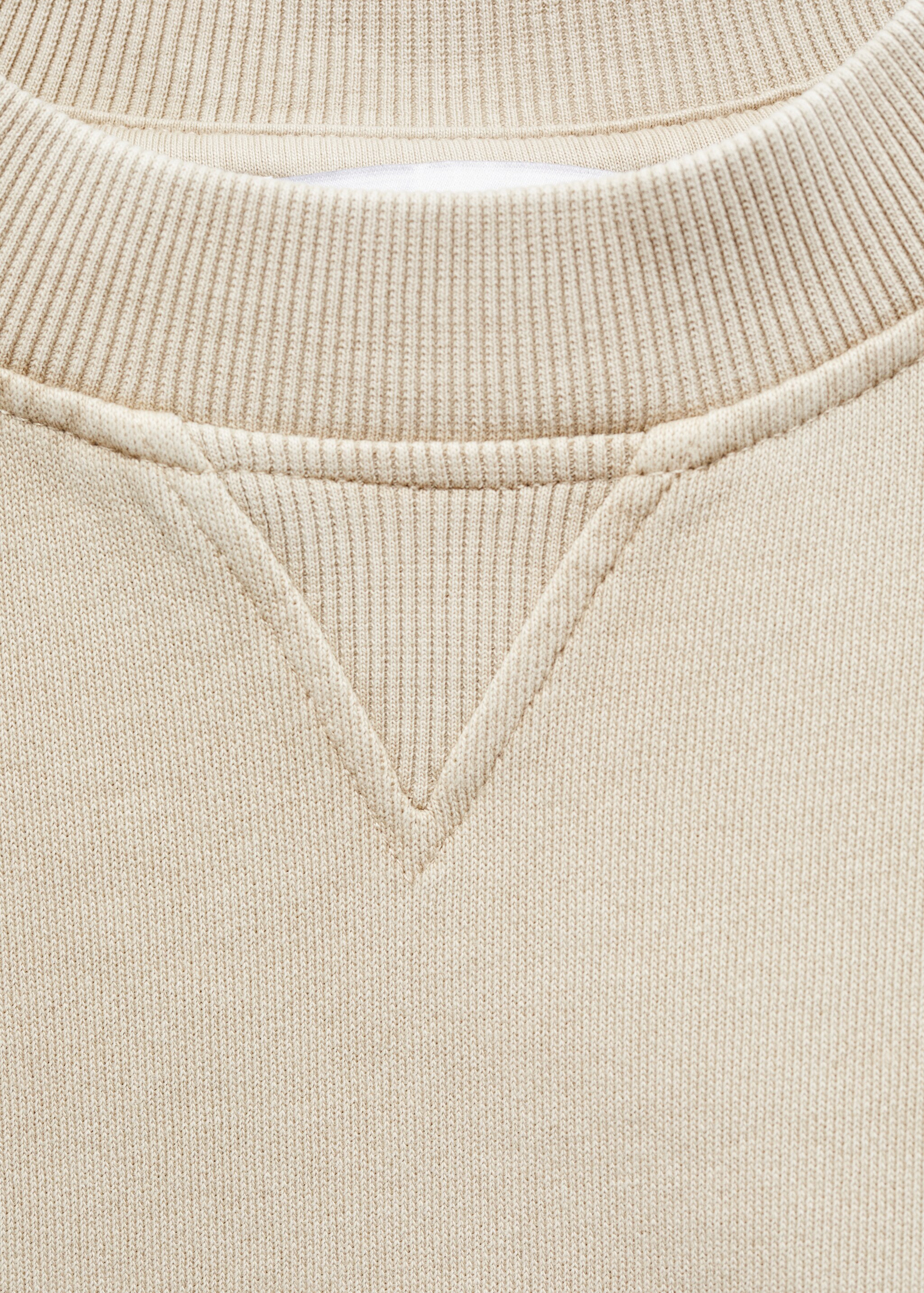 Sweat-shirt délavé col rond - Détail de l'article 8