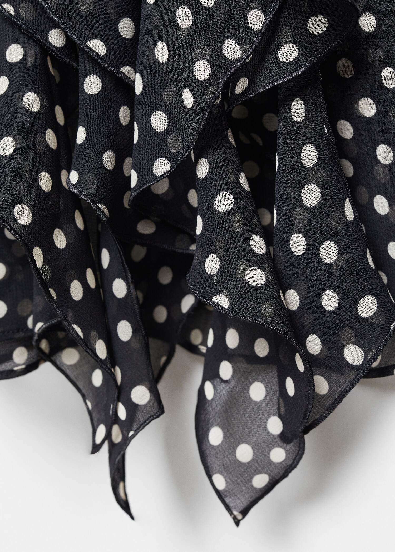 Blouse imprimée à volants - Détail de l'article 8