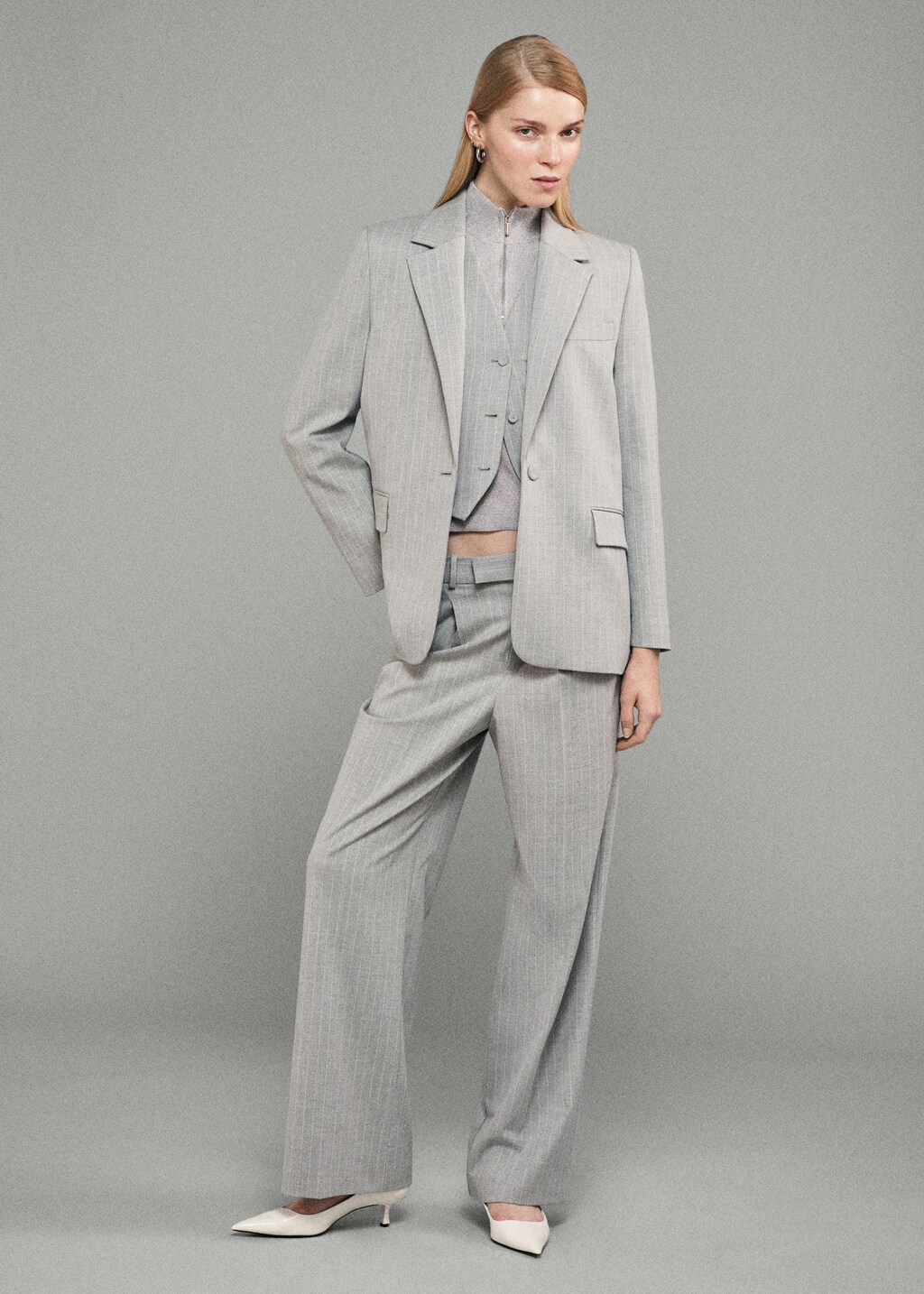 美品/WORKERS/IVY BLAZER/GREY WORKERS] IVY Blazer(25S/S)/ 6.3oz Combat Wool Tropical, Grey