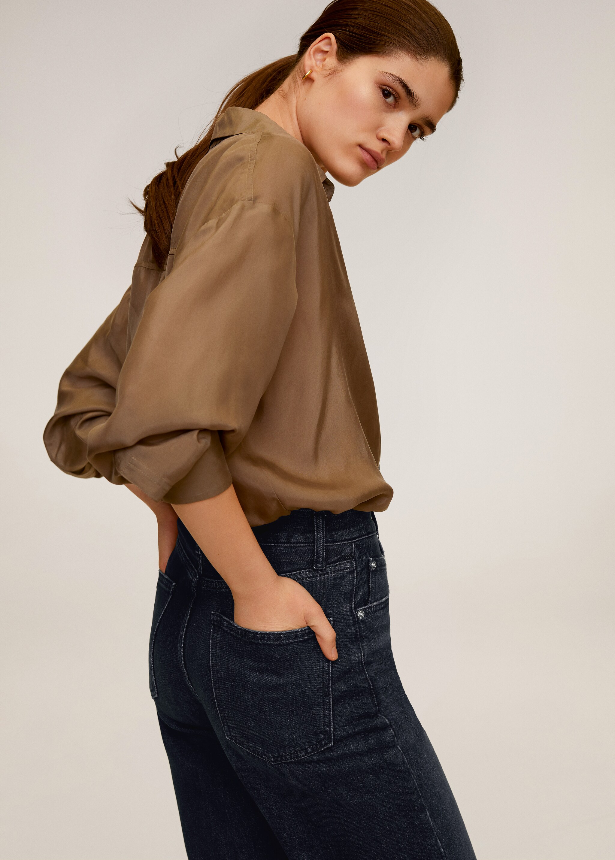 Jeans Straight high waist  - Detalle del artículo 1