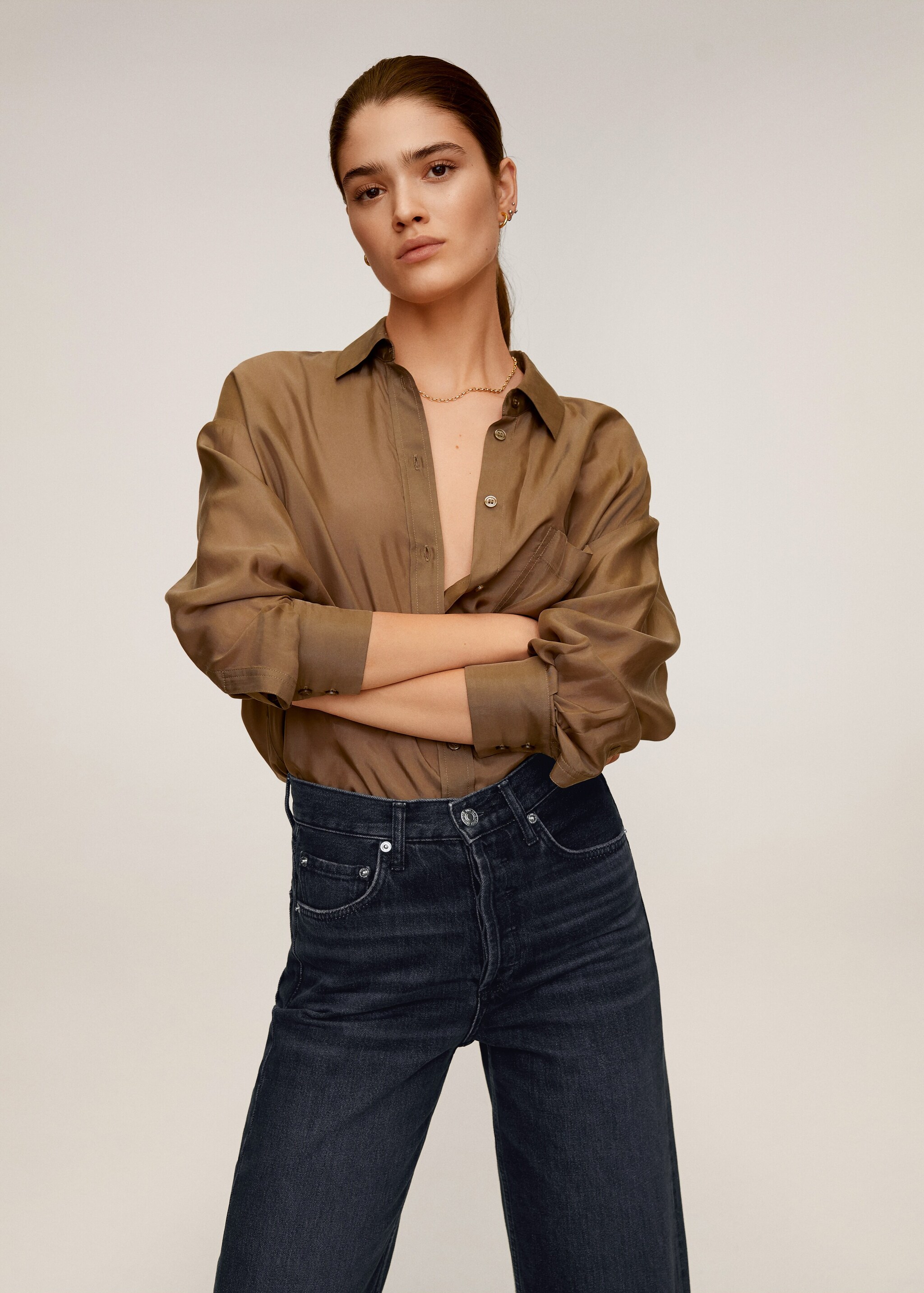 Jeans Straight high waist  - Detalle del artículo 2