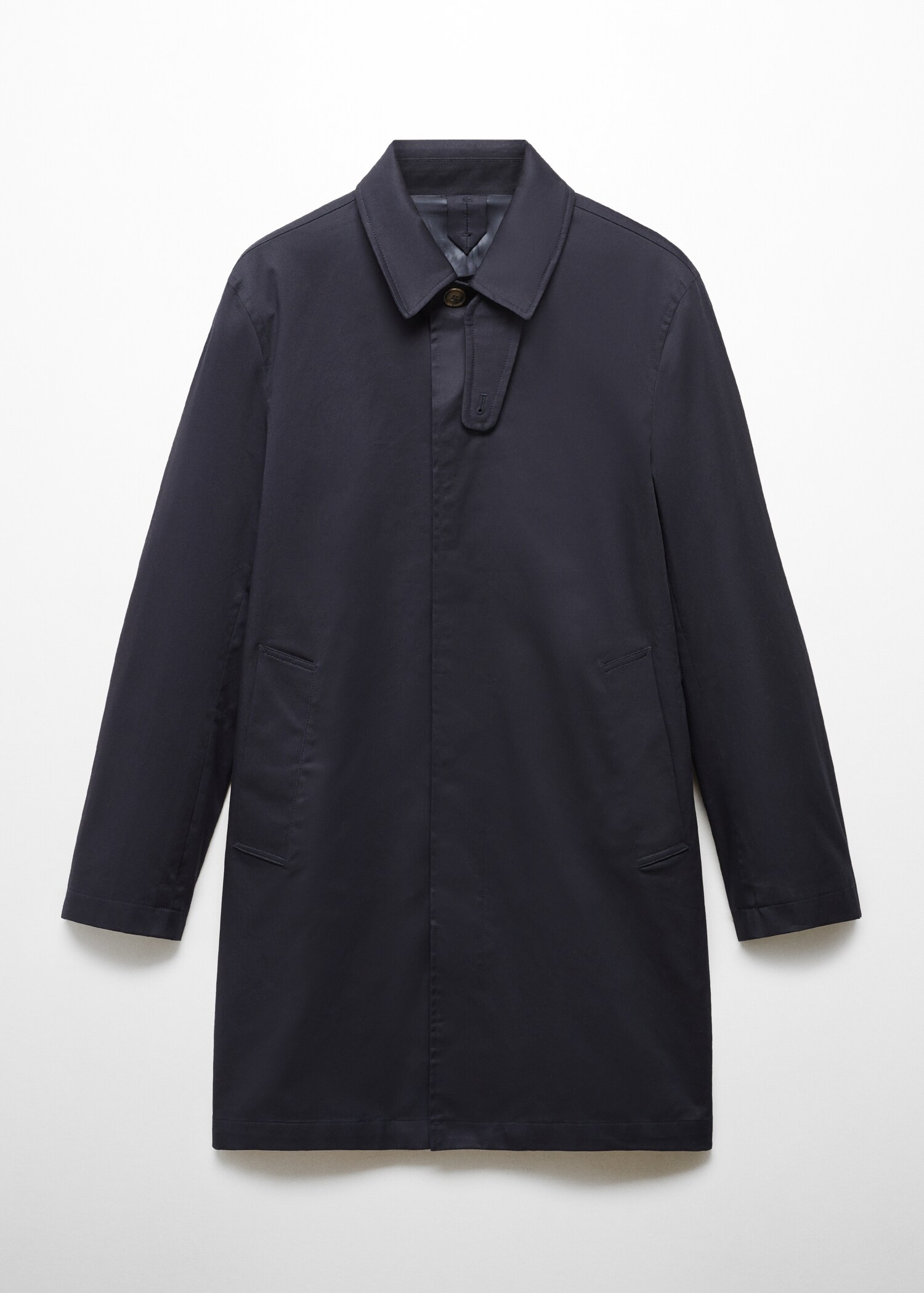 Trench coton détail col - Article sans modèle