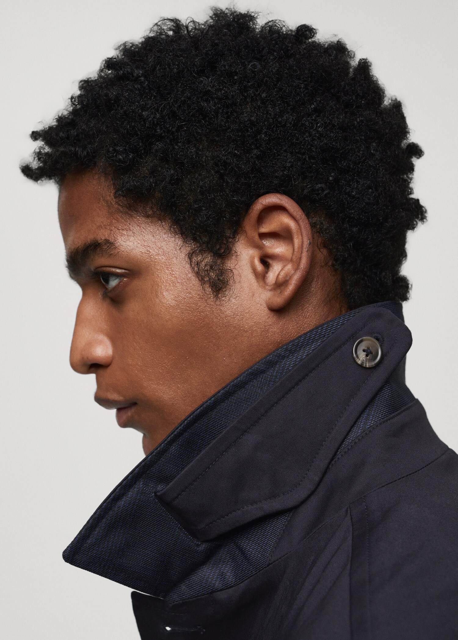 Trench coton détail col - Détail de l'article 4