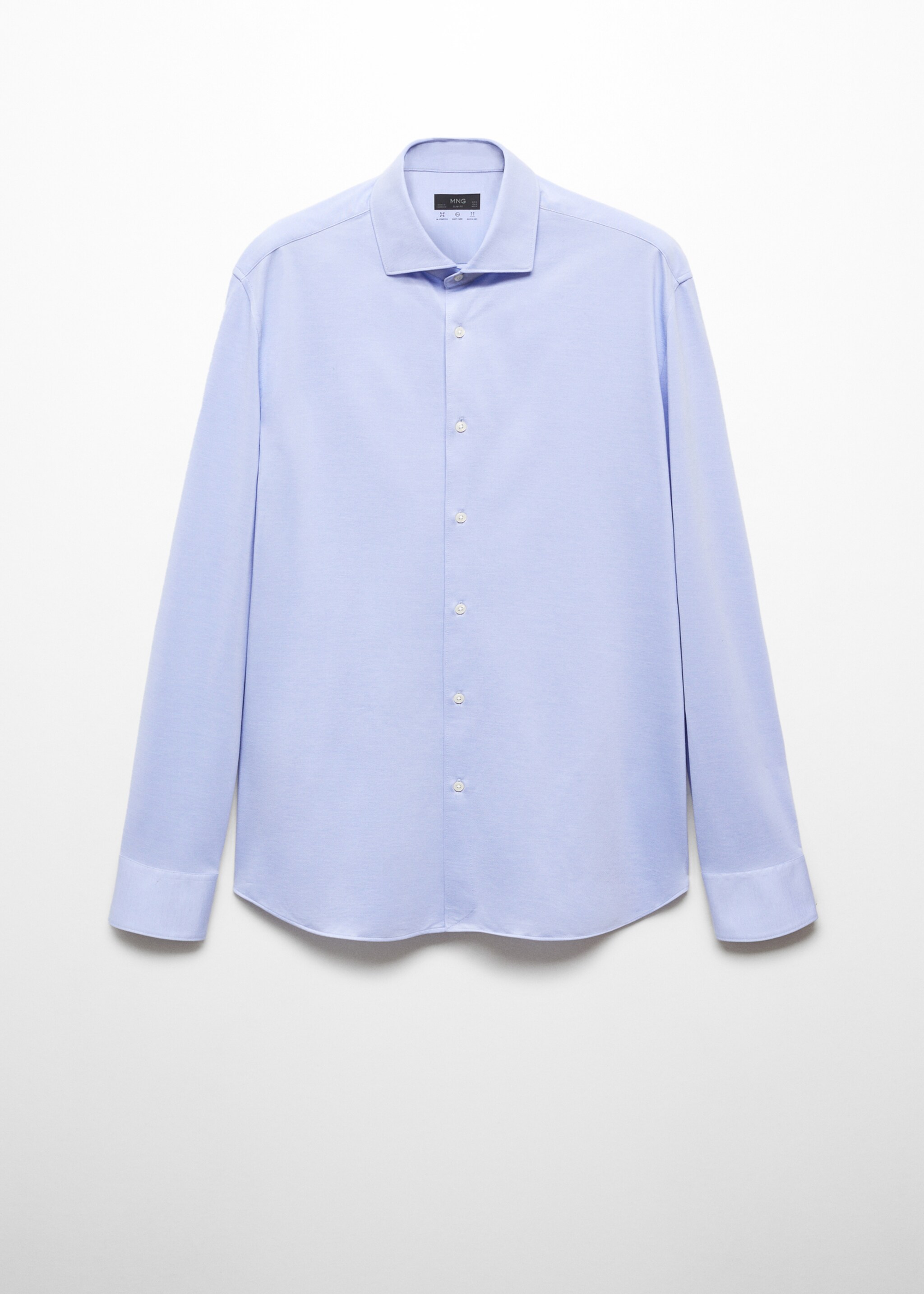 Slim fit cotton suit shirt - Article without model