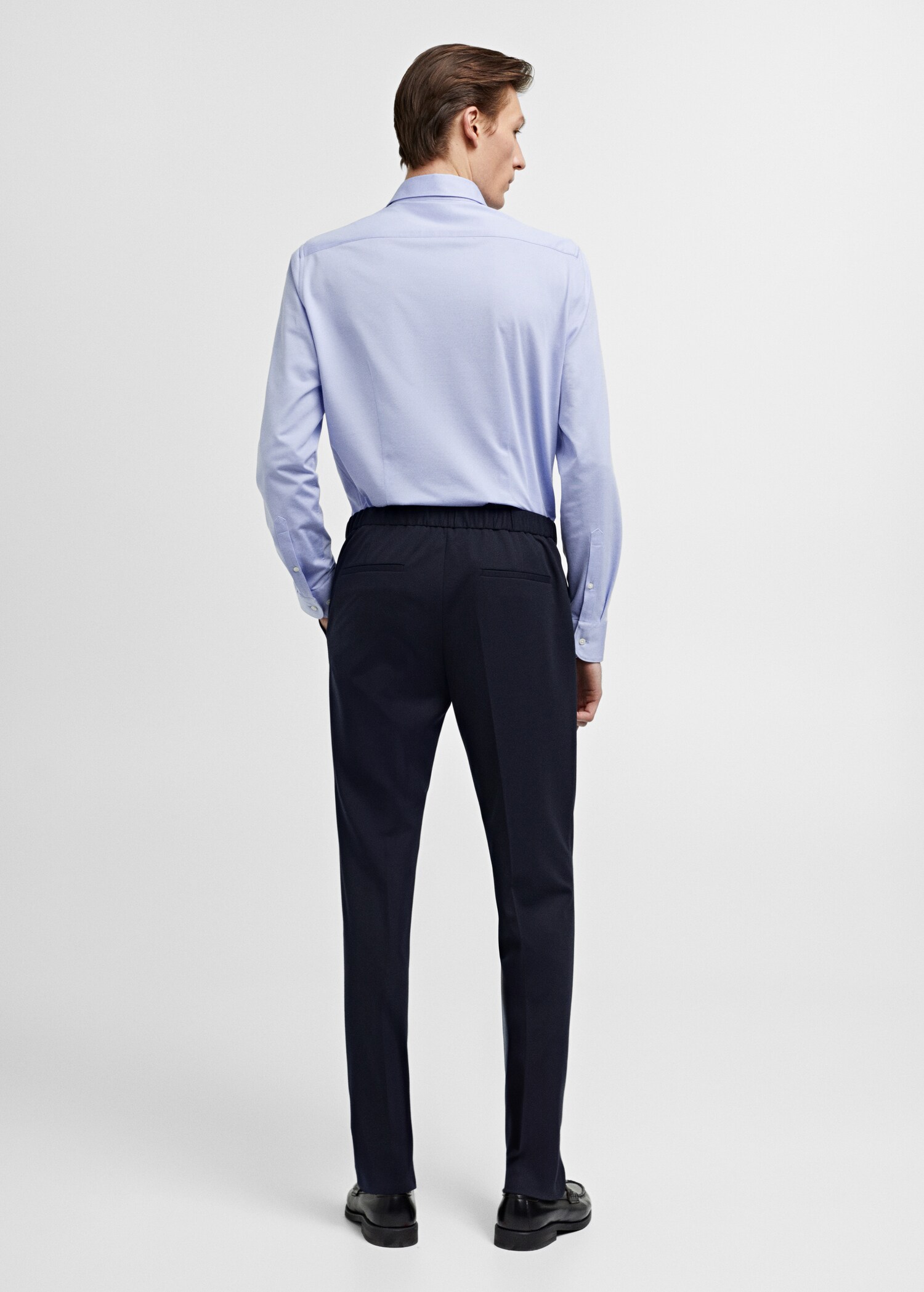 Chemise costume slim fit coton - Verso de l’article