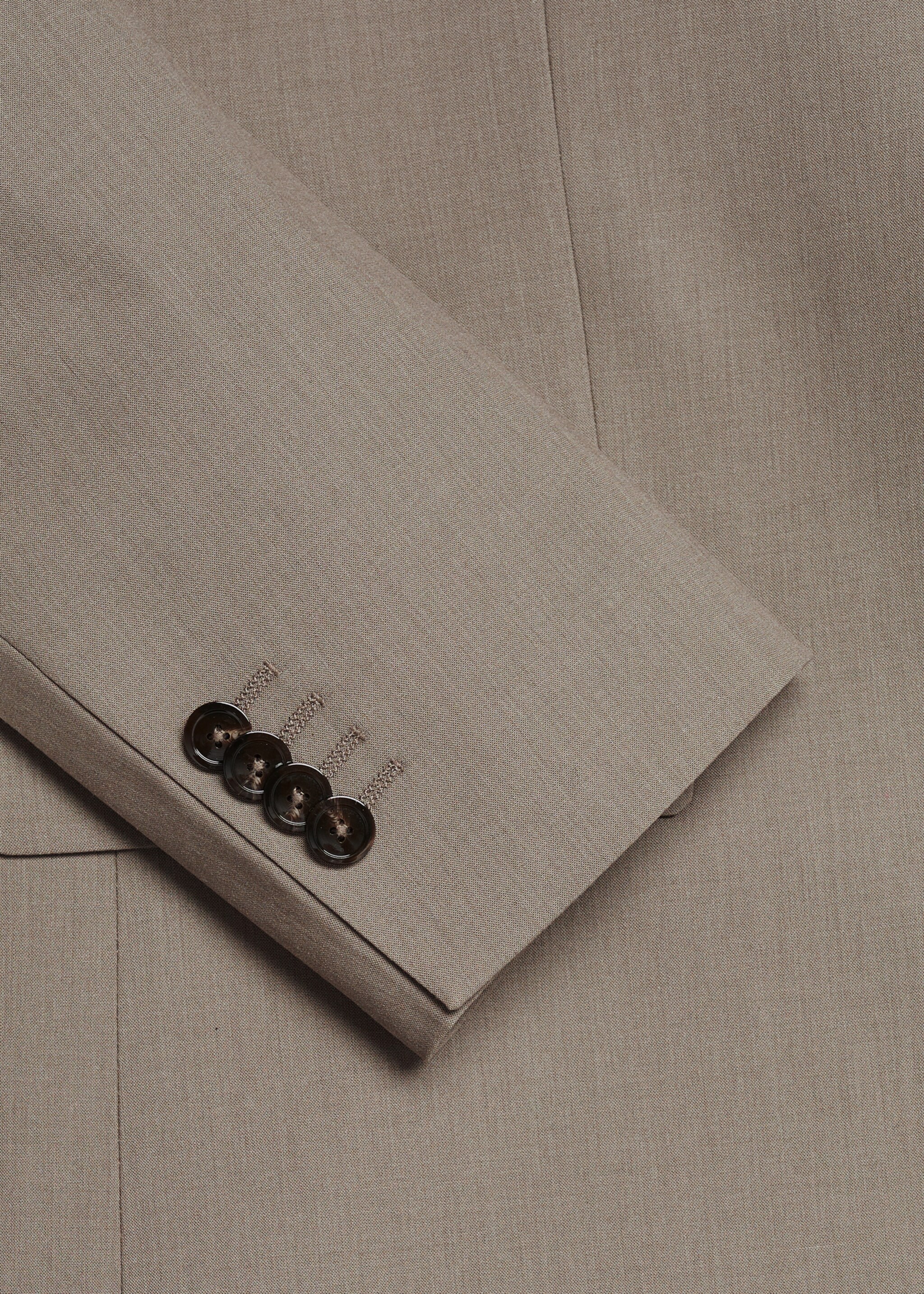 Slim fit vuneni sako za odijelo - Detalji artikla 0